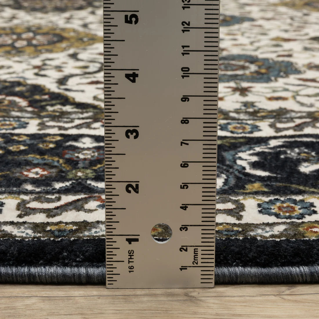 Aiental Weavers Vivian VI04D Ivory/Navy Area Rug