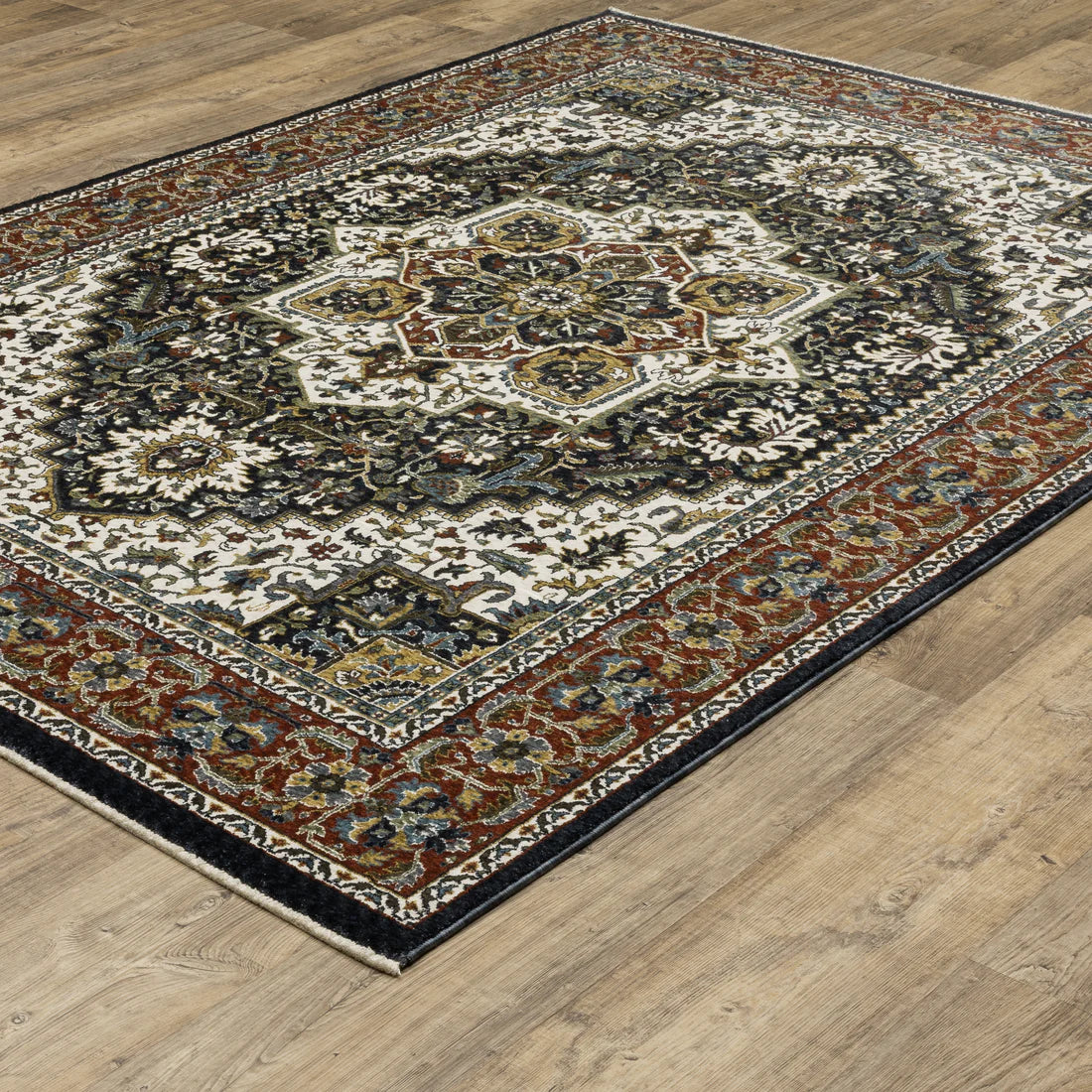 Oriental Weavers Vivian VI06C1 Navy/Multi Area Rug