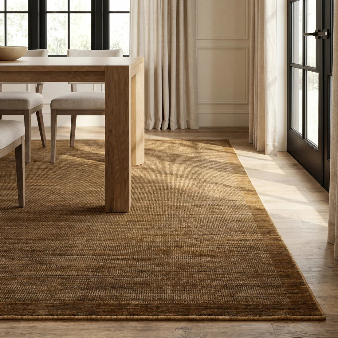 Oriental Weavers Warner WRN05 Brown/Rust Area Rug
