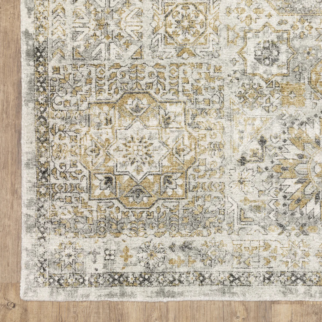 Oriental Weavers Windham WIN05 Grey/Gold Area Rug