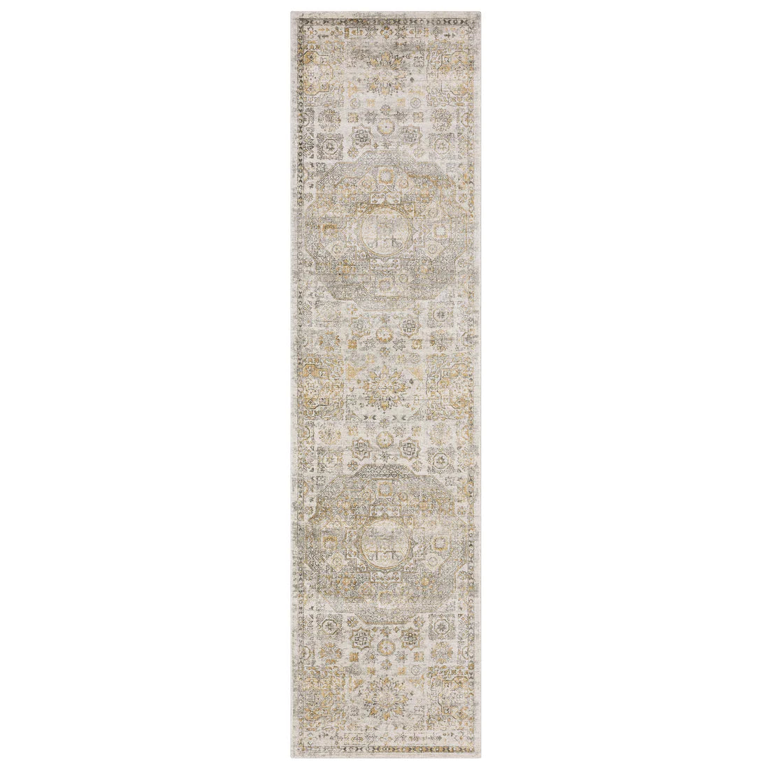 Oriental Weavers Windham WIN05 Grey/Gold Area Rug