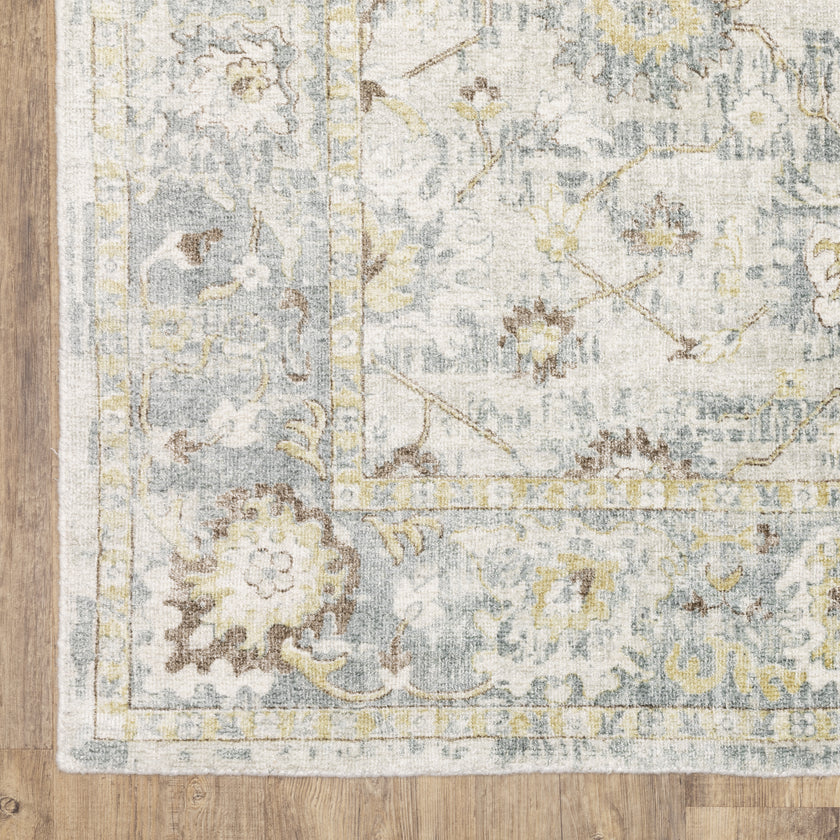 Oriental Weavers Windham WIN06 Ivory/Blue Area Rug