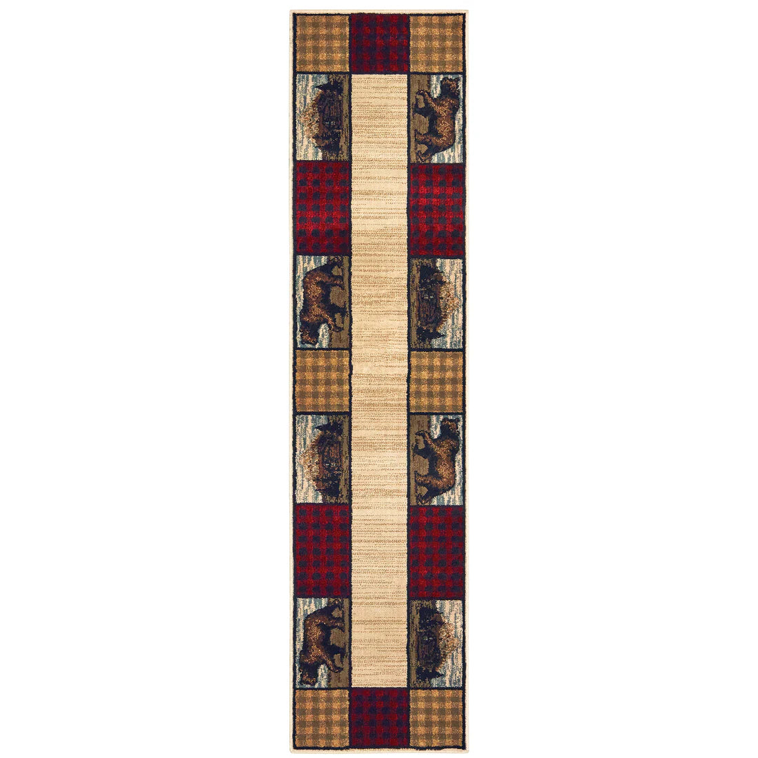 Oriental Weavers Woodlands 9603C Ivory/Multi Area Rug