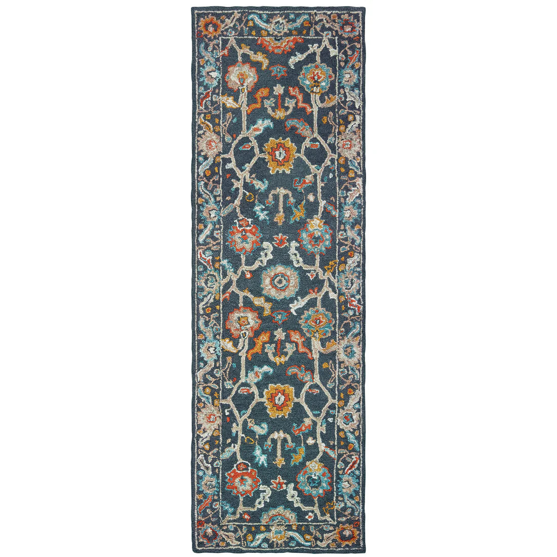 Oriental Weavers Zahra 75501 Blue/Gold Area Rug