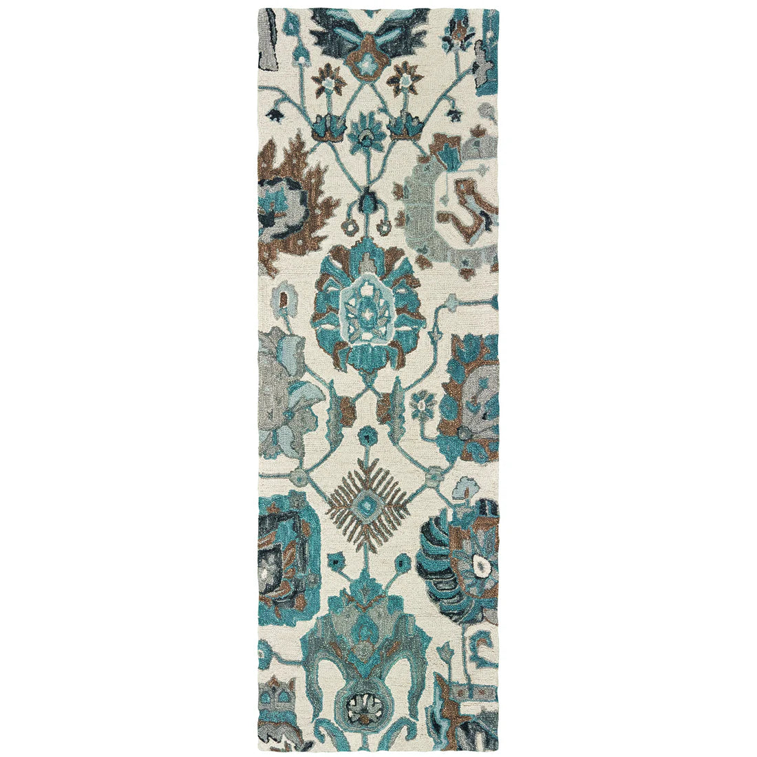 Oriental Weavers Zahra 75503 Ivory/Blue Area Rug