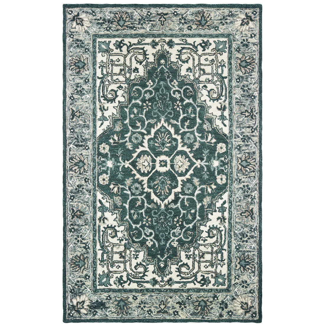 Oriental Weavers Zahra 75506 Grey/Blue Area Rug