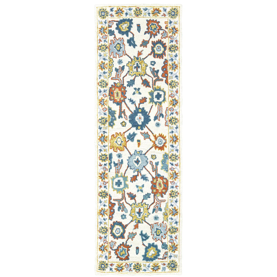 Oriental Weavers Zahra 75507 Ivory/Gold Area Rug