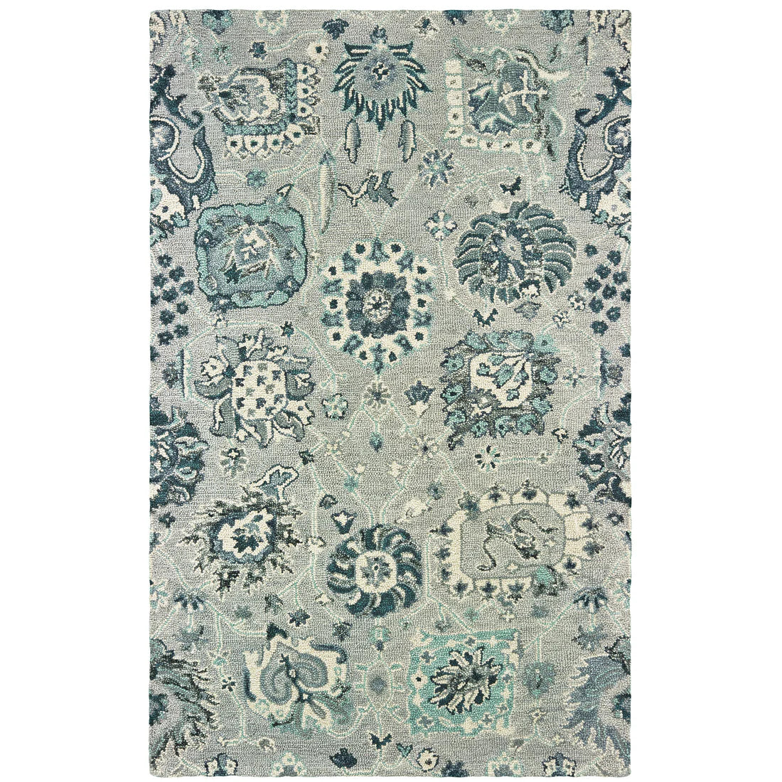 Oriental Weavers Zahra 75508 Grey/Blue Area Rug
