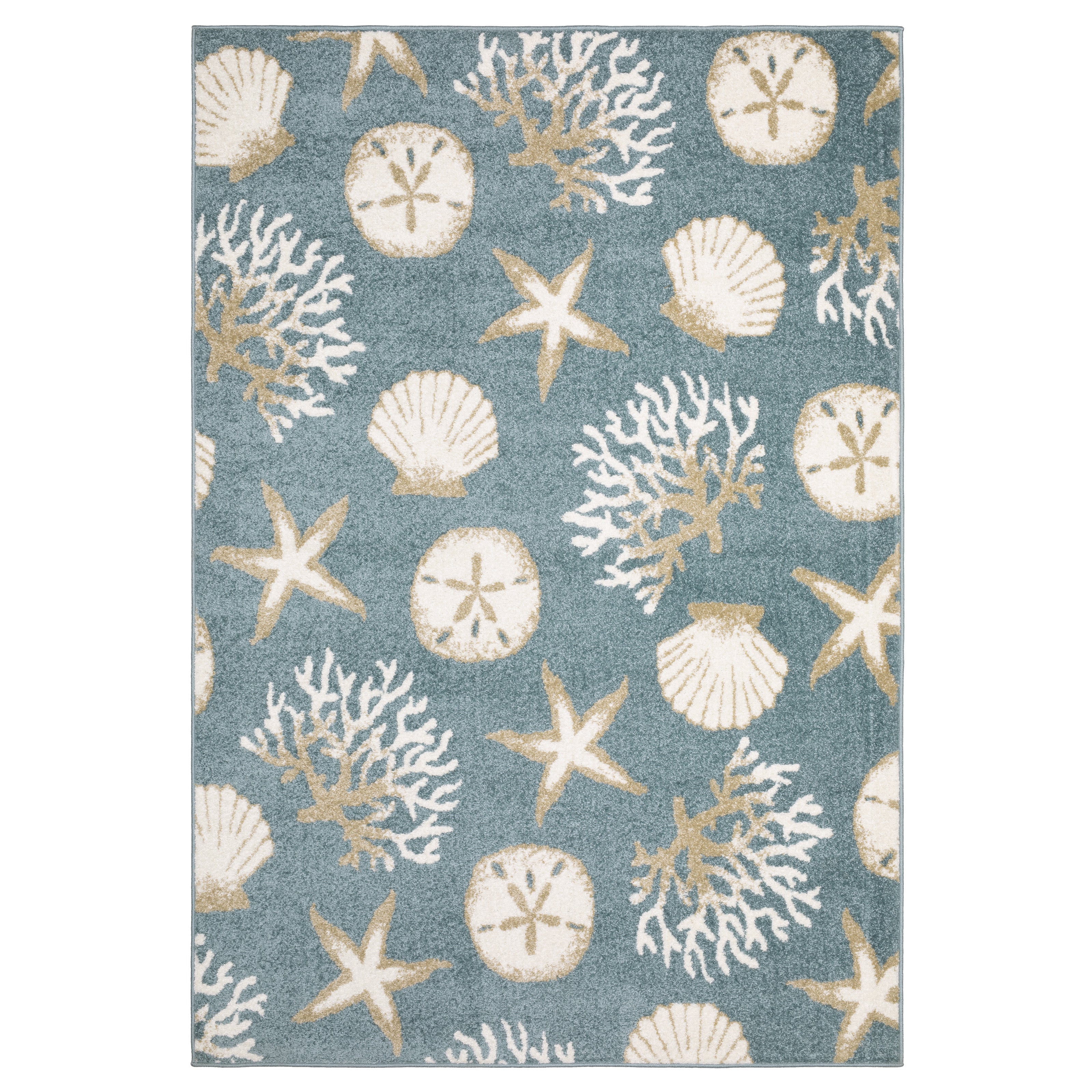 Oriental Weavers Quinn QUI01 Blue/Beige Area Rug