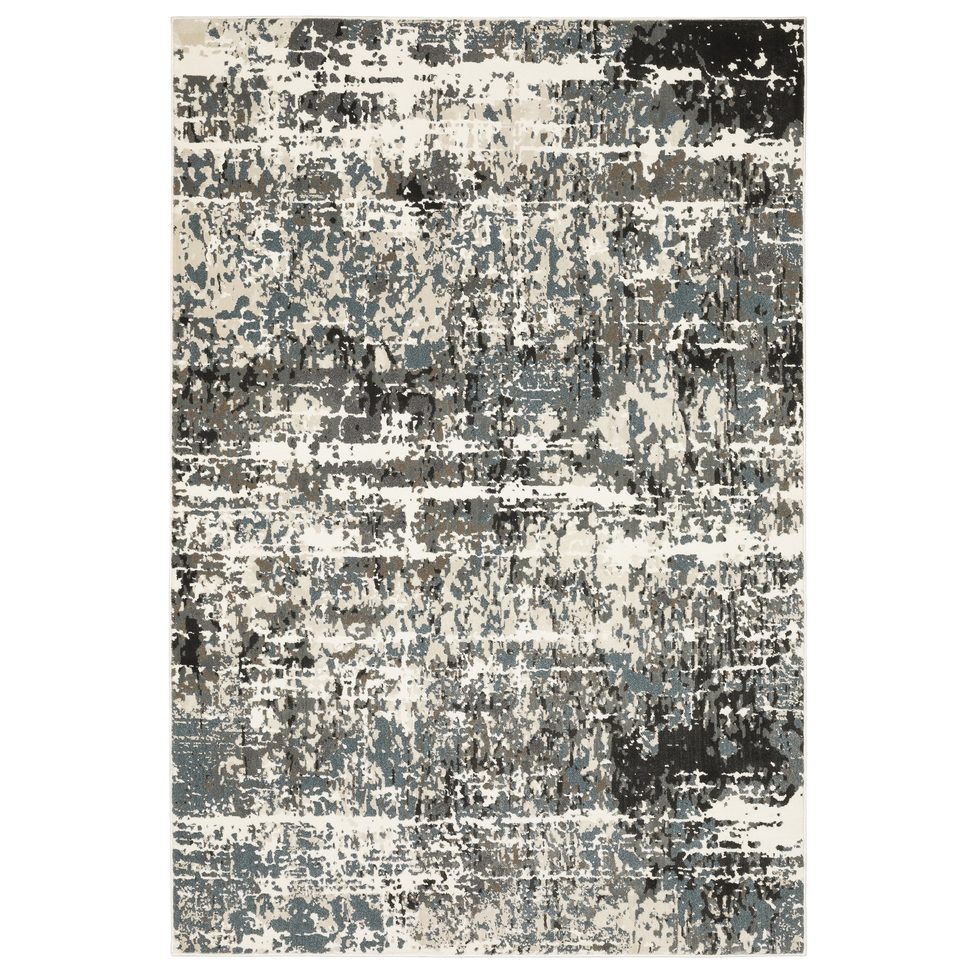 Oriental Weavers Raylan RAY10 Ivory/Grey Area Rug
