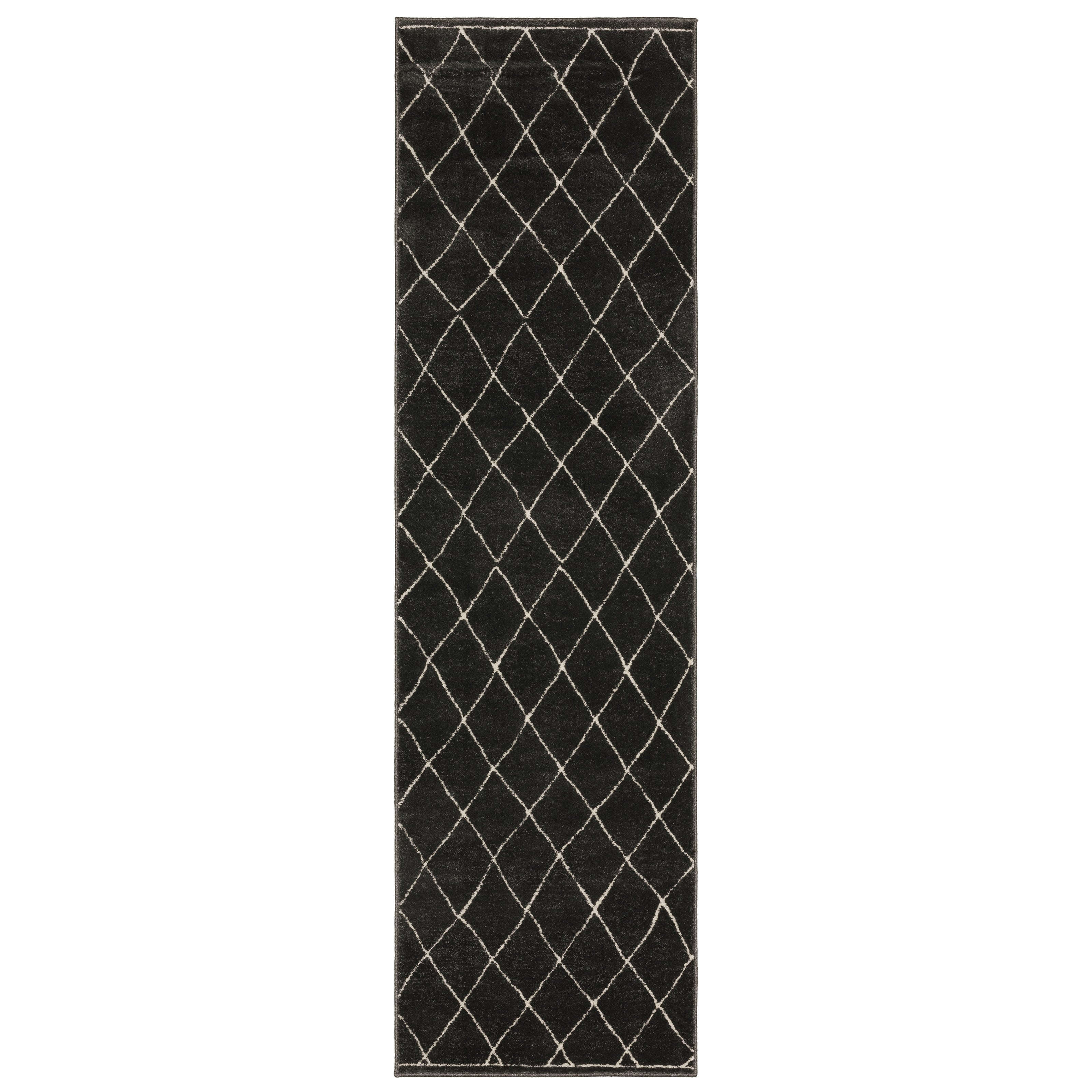 Oriental Weavers Raylan RAY12 Black/Ivory Area Rug