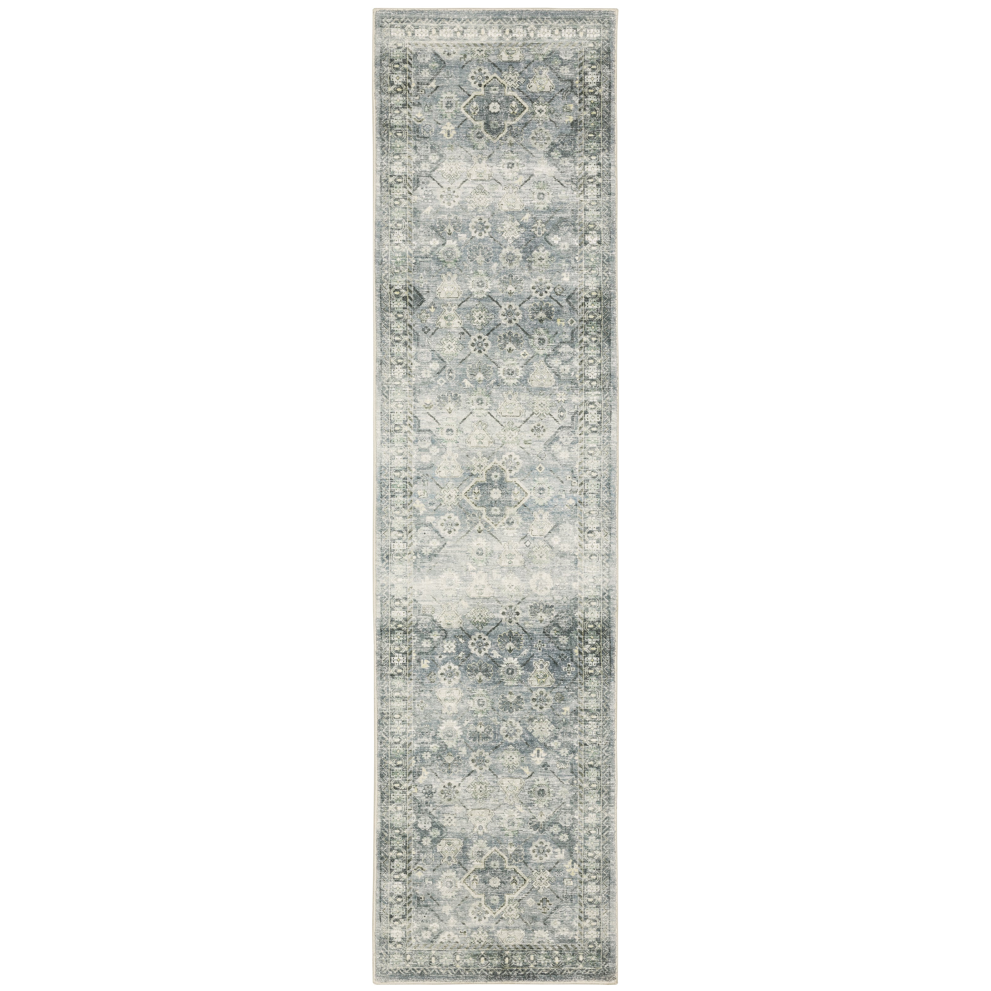 Oriental Weavers Savoy 28106 Blue/Ivory Area Rug