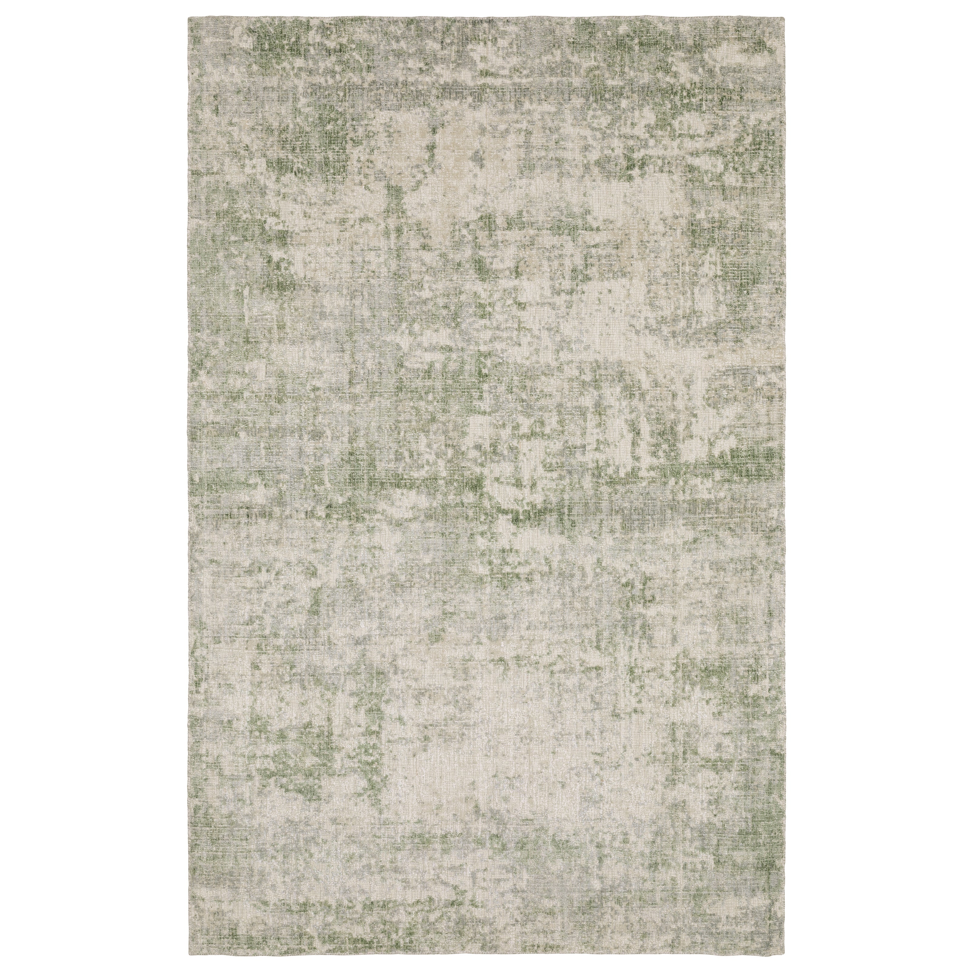 Oriental Weavers Solstice SLS02 Green/Grey Area Rug