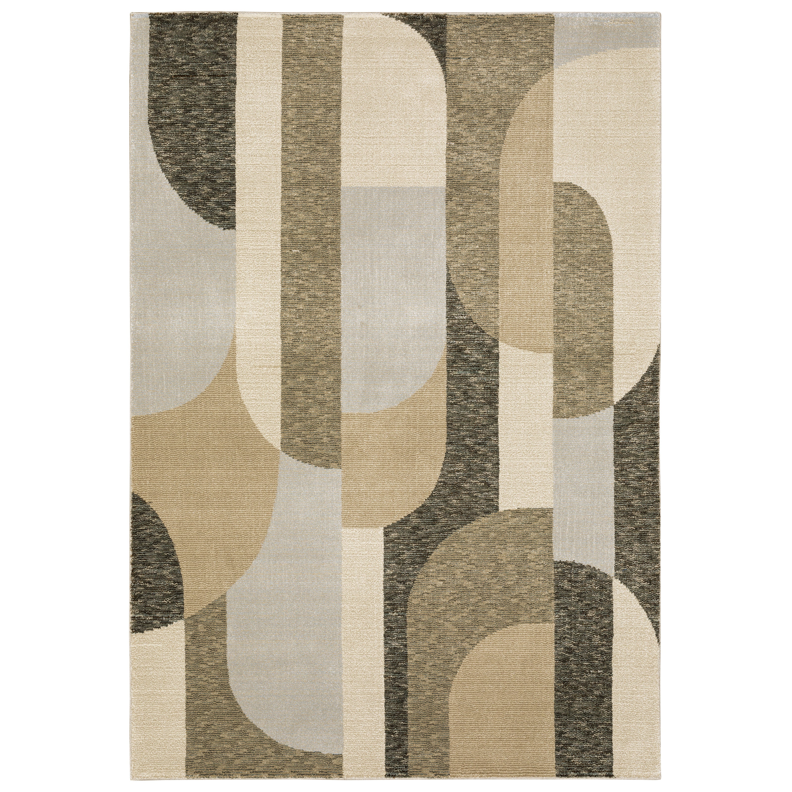 Oriental Weavers Strada STR02 Brown/Beige Area Rug