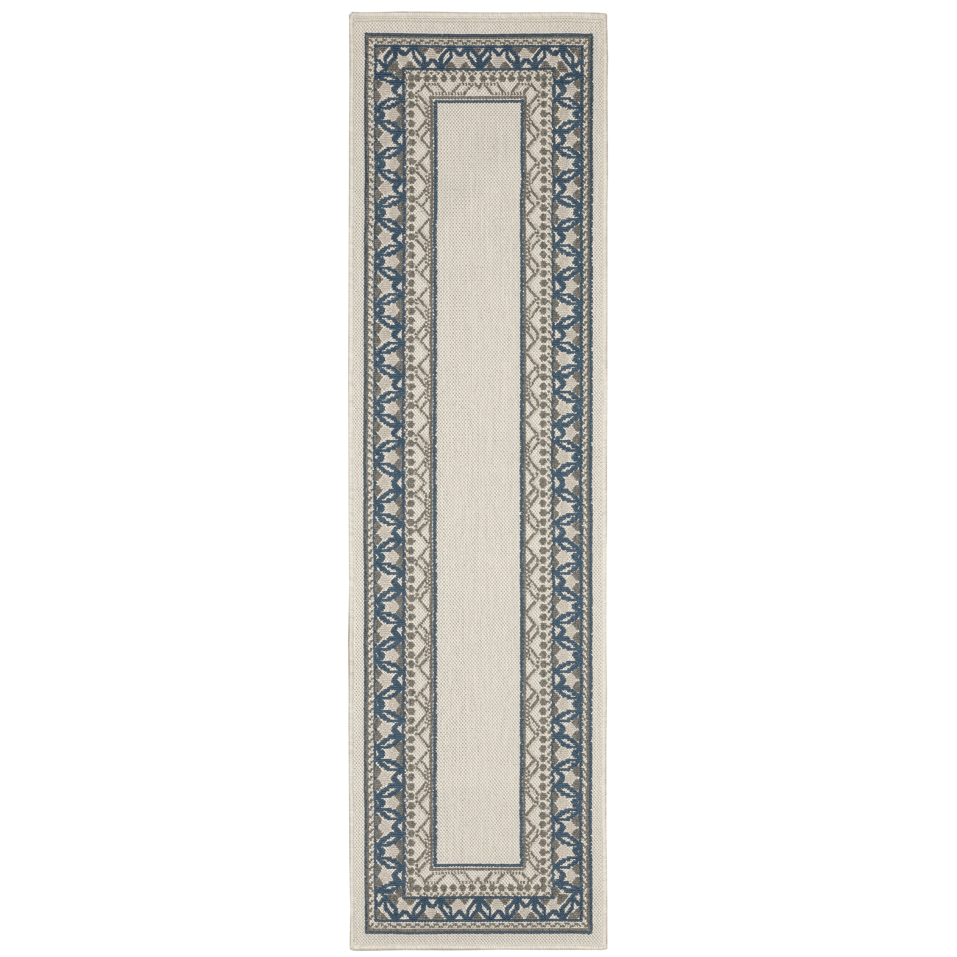 Oriental Weavers Torrey 8020W Beige/Blue Area Rug