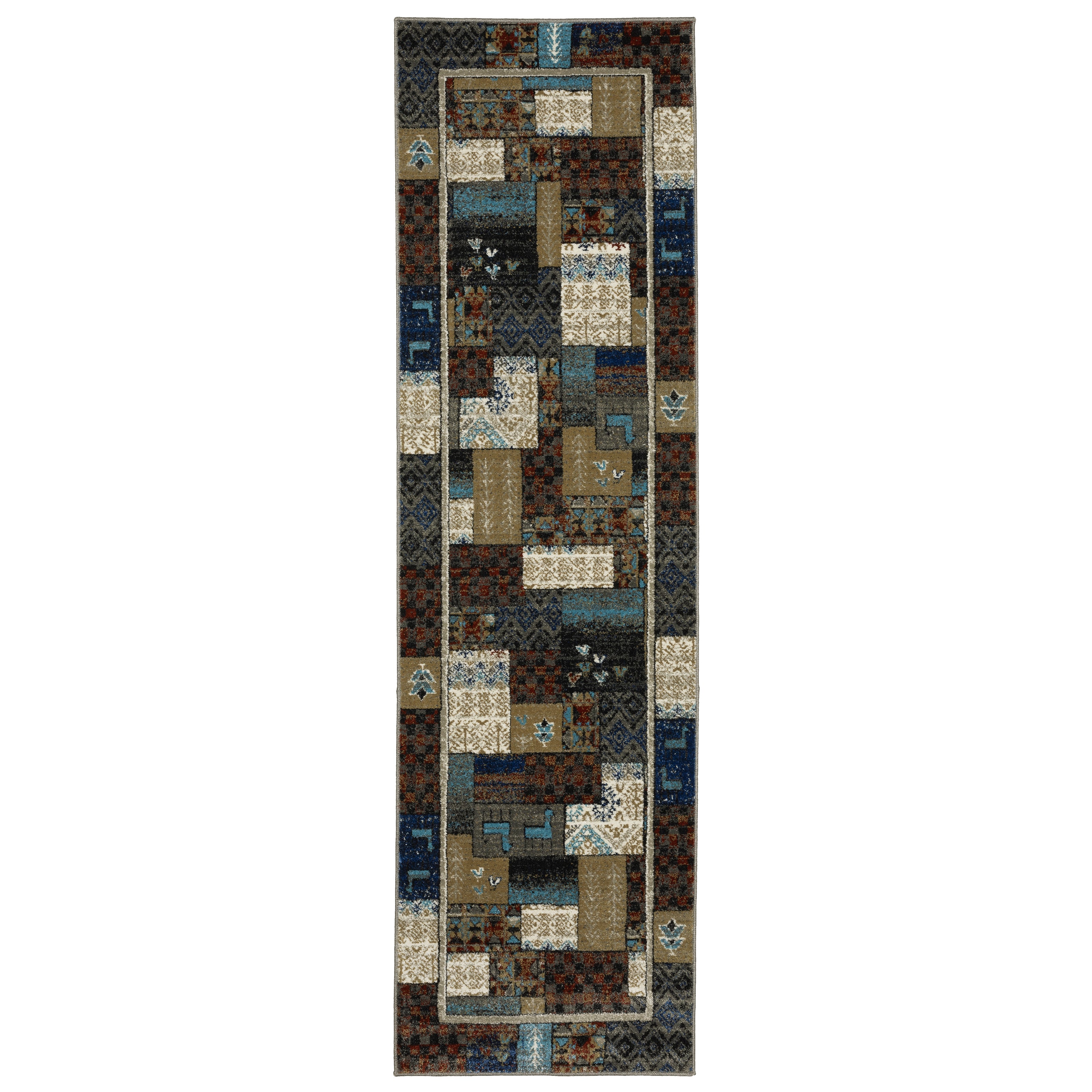 Oriental Weavers Venice 4332Y Charcoal/Beige Area Rug