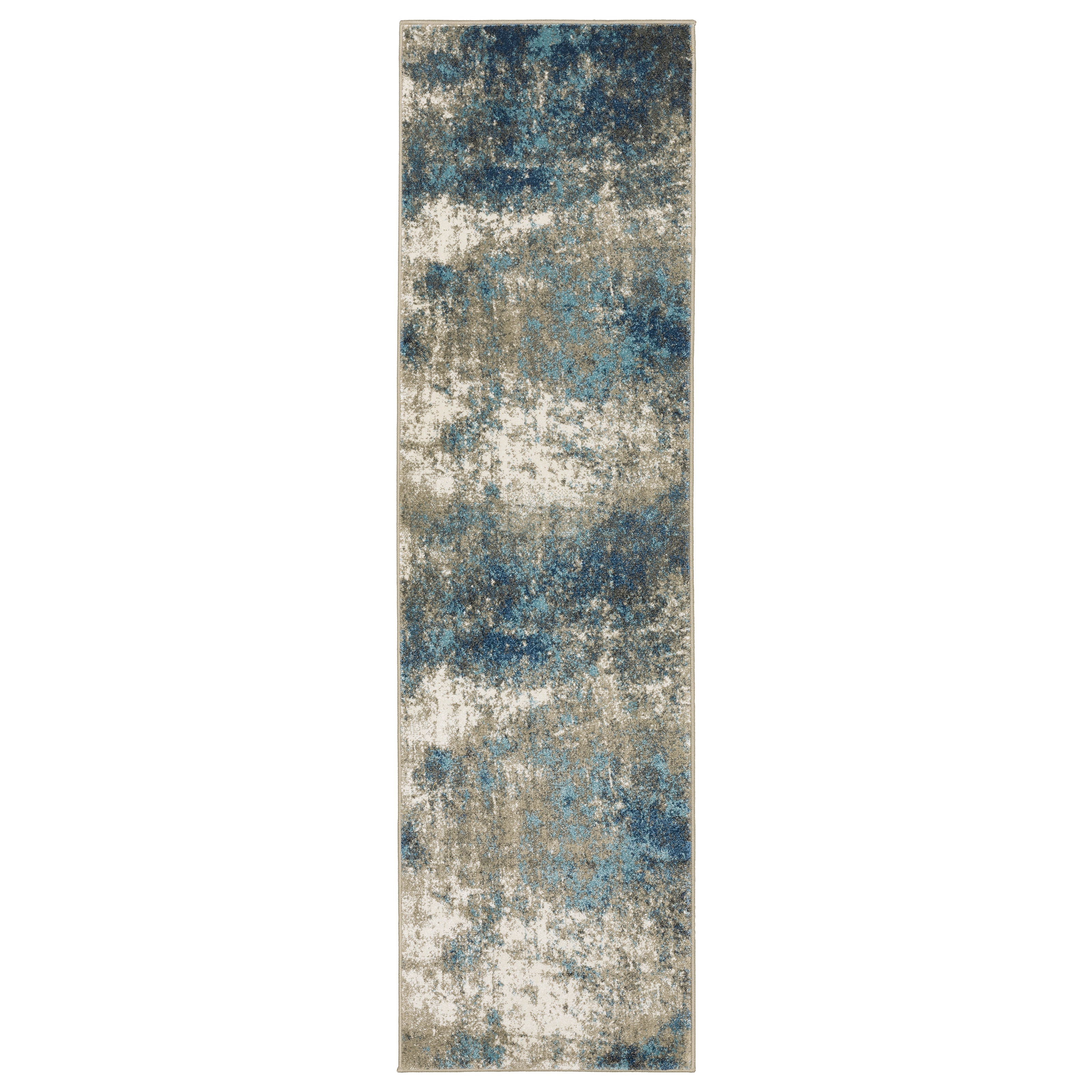 Oriental Weavers Venice 4333B Charcoal/Blue Area Rug