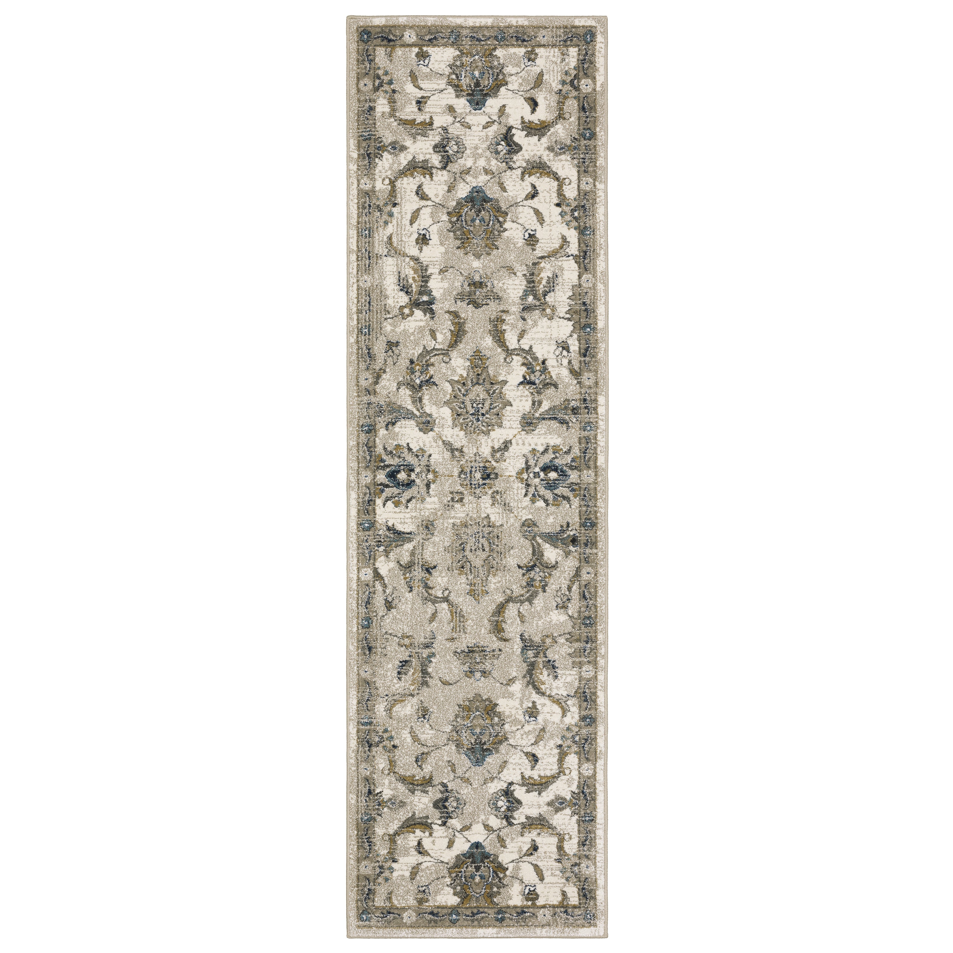 Oriental Weavers Venice 54X Beige/Blue Area Rug