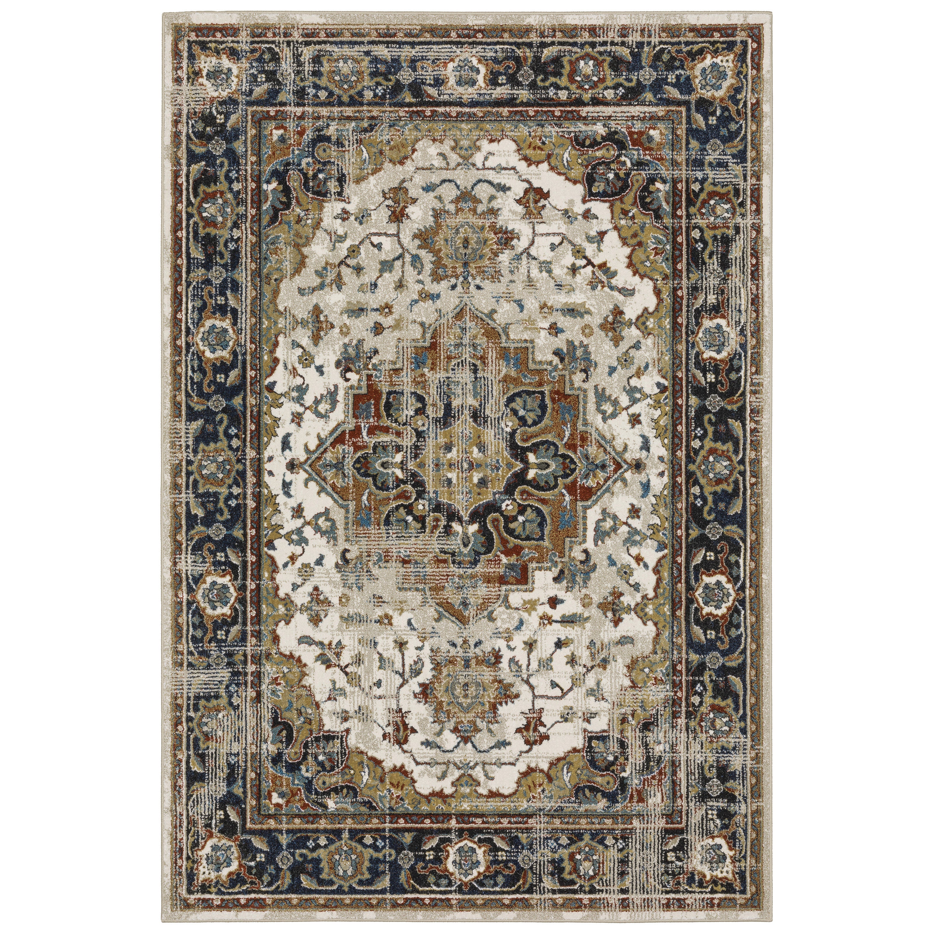 Oriental Weavers Venice 1104W Grey/Blue Area Rug