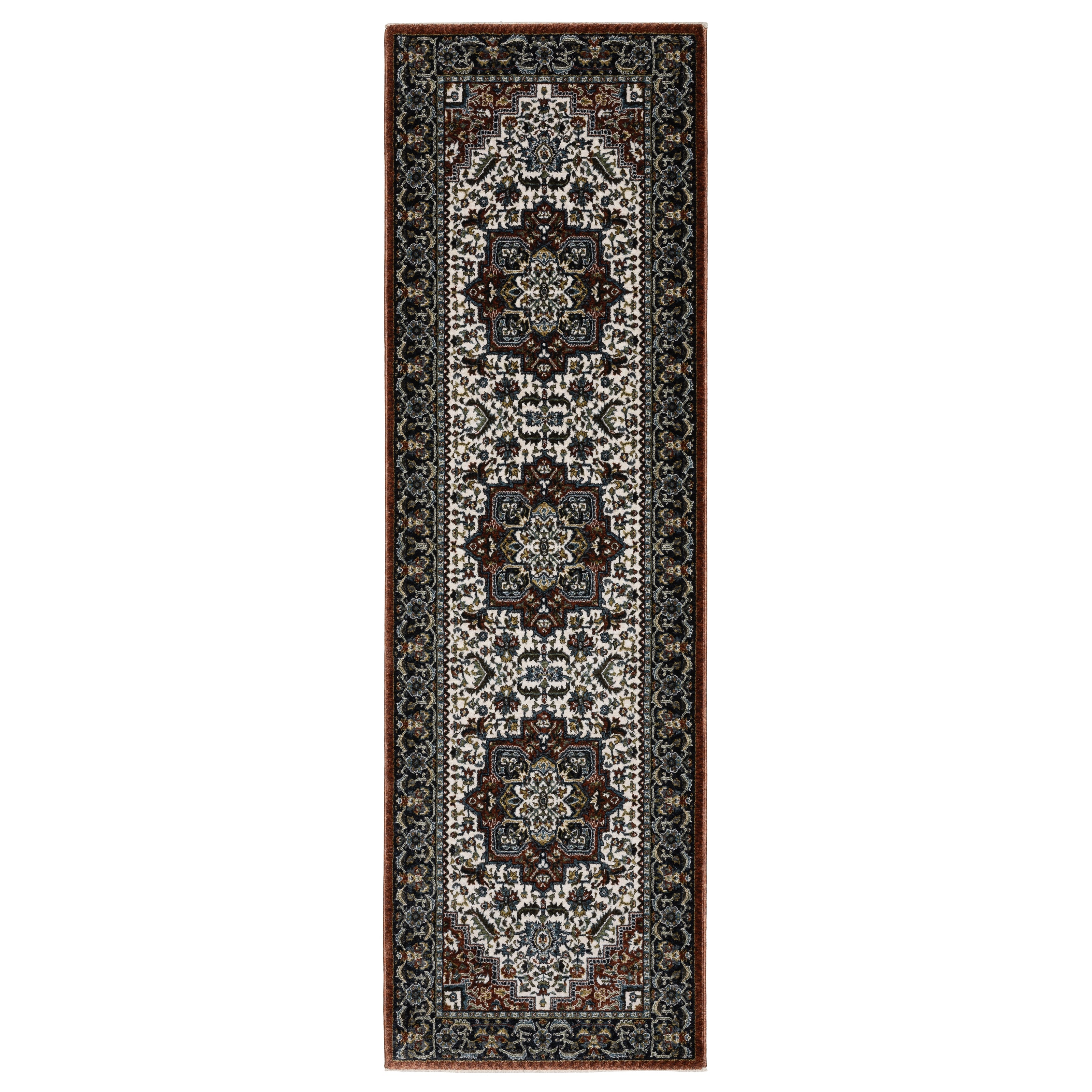 Oriental Weavers Vivian VI06A Red/Multi Area Rug
