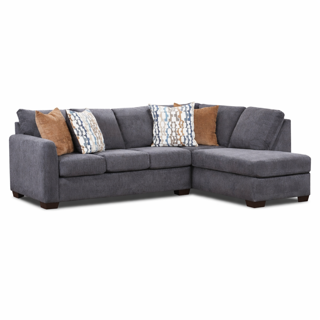 Westwood Sectional with Bumper Chaise