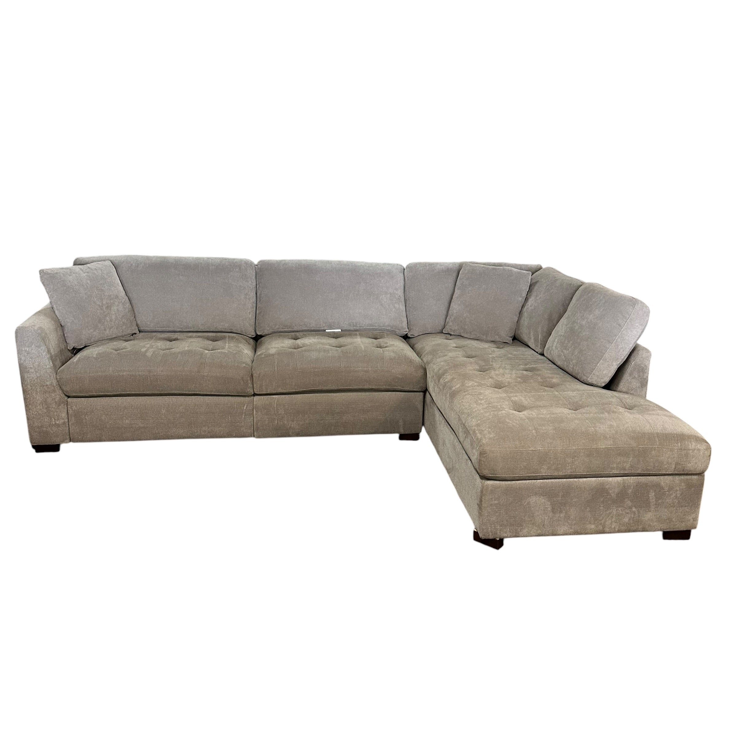 RAF Bumper Chaise Sectiobal with Electric Reclining Footrest