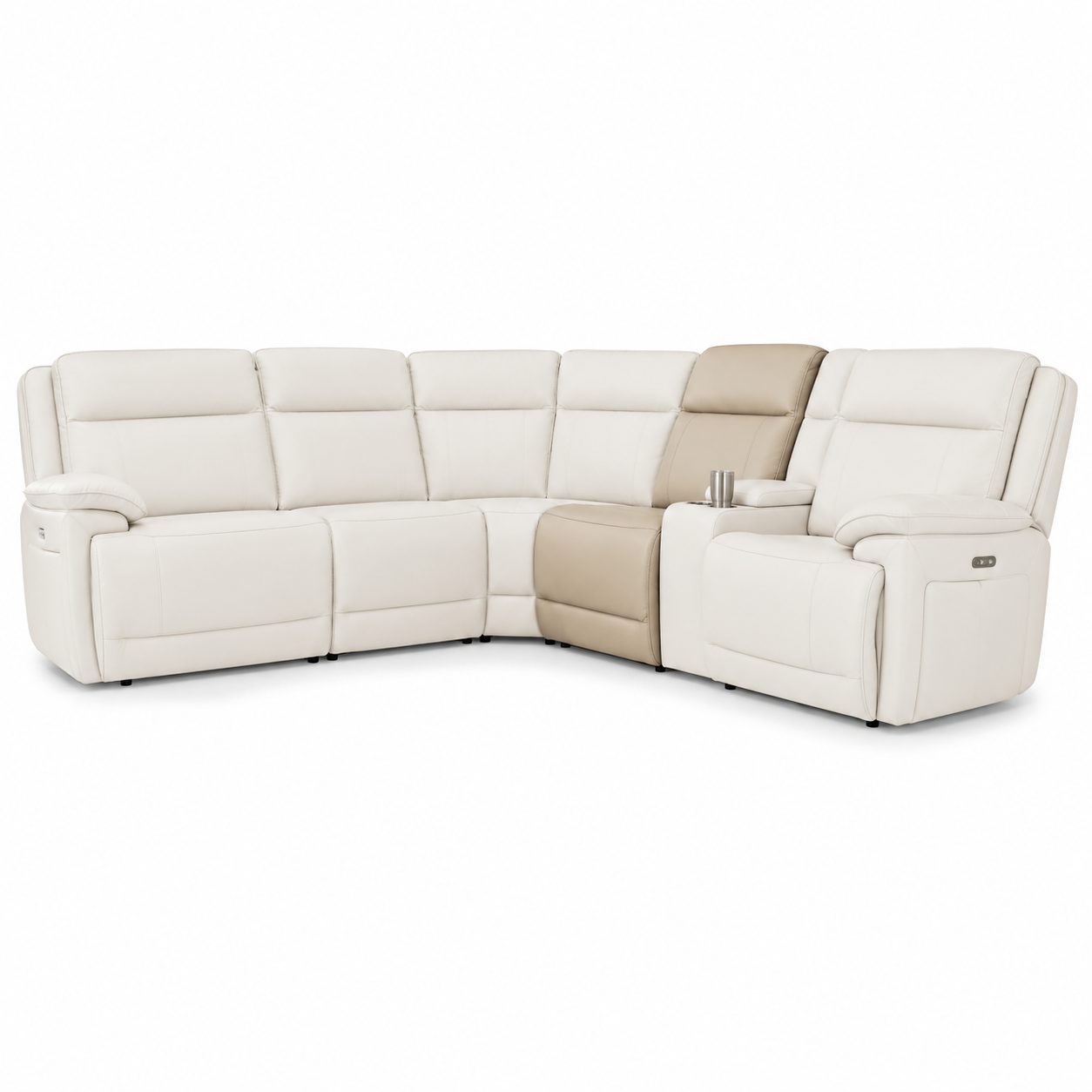 Madison Armless Chair – Almond