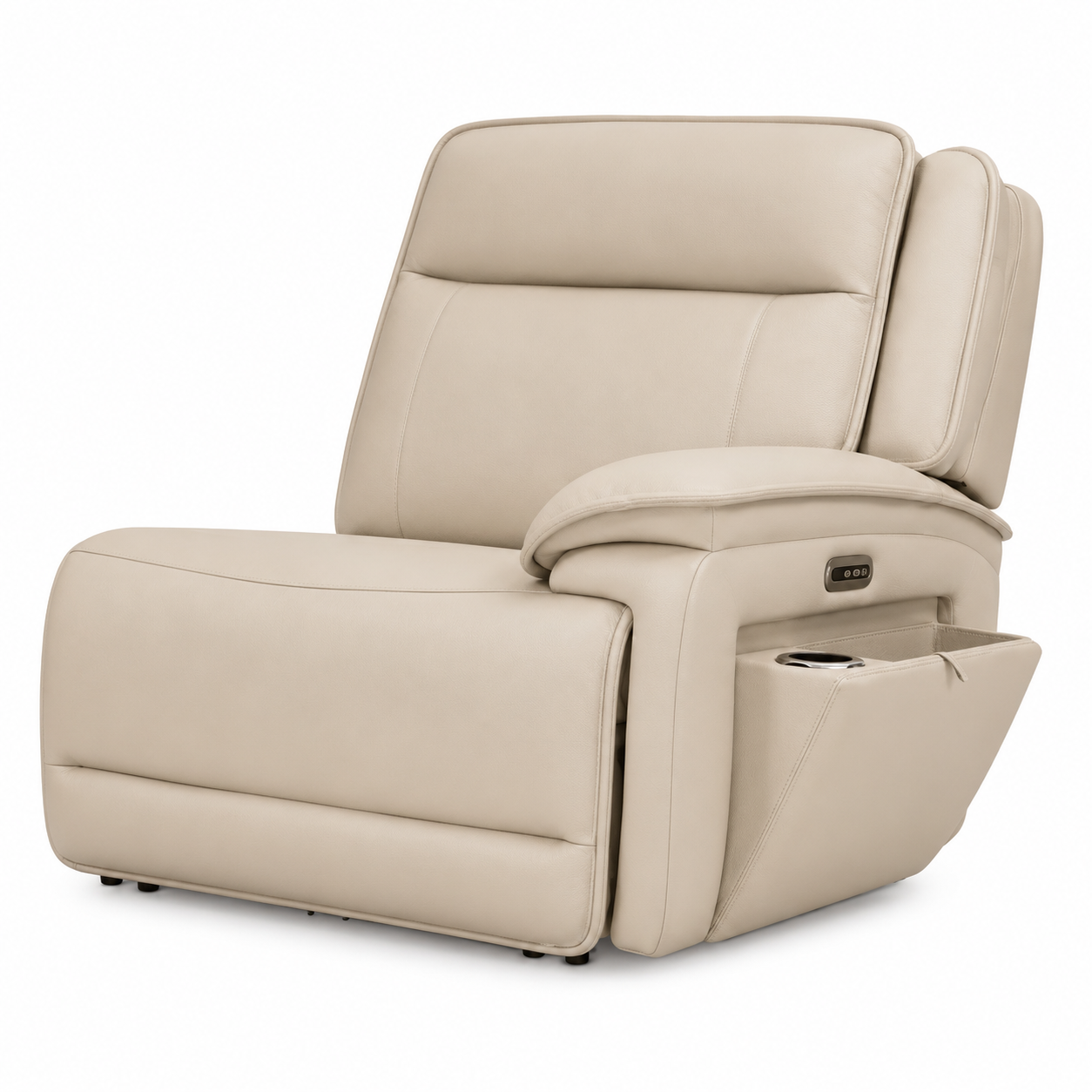 Madison RAF Zero Wall Power Recliner – Almond