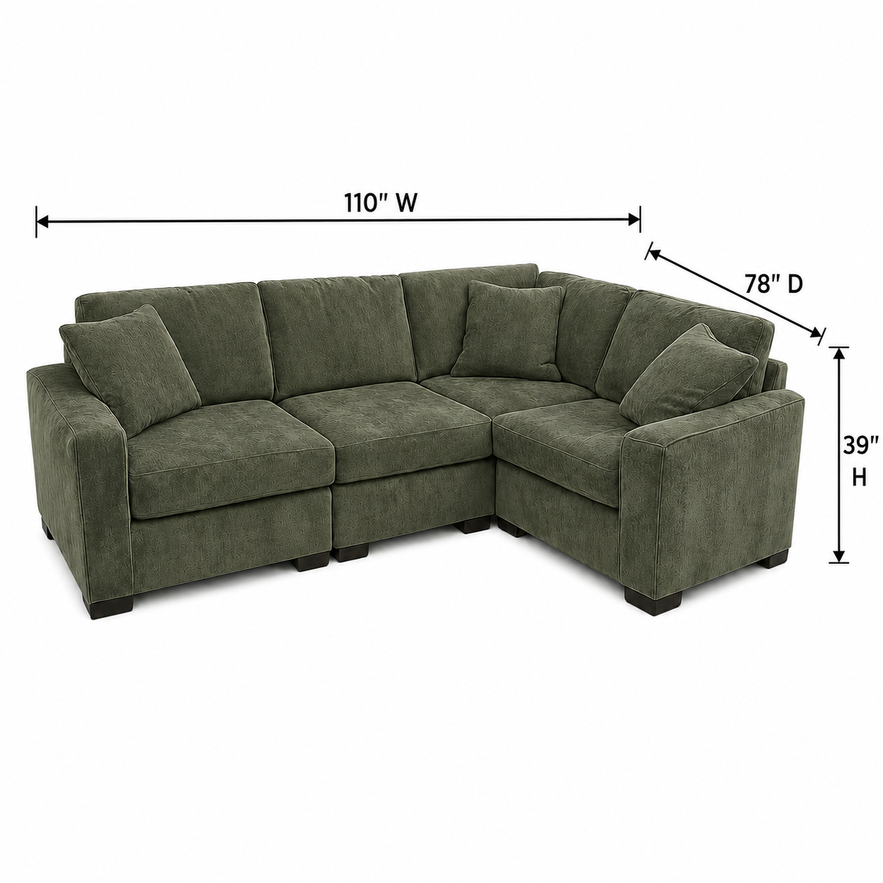 Alton 4 Pc Sectional