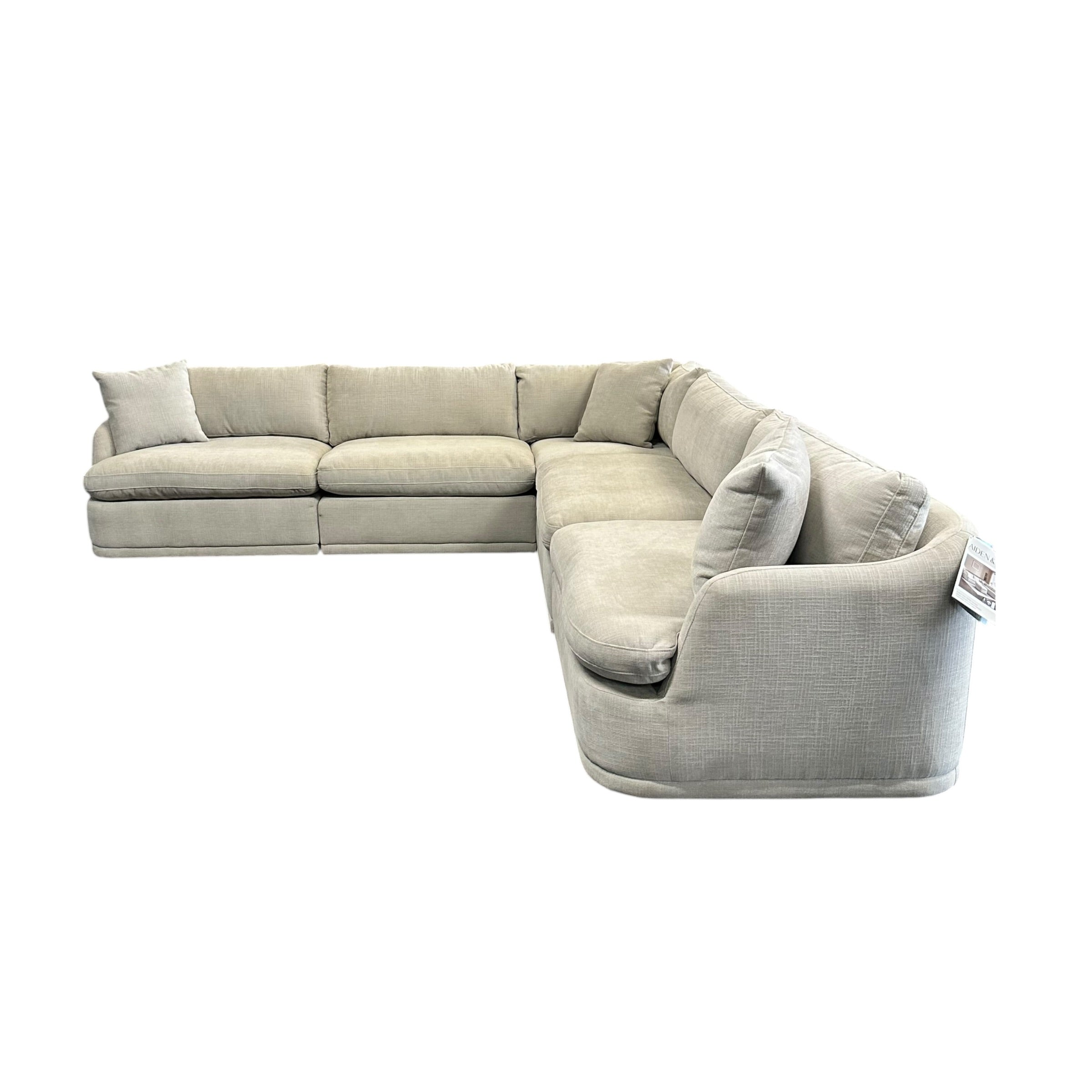 Aiden & Ivy Modular 5 Pc Sectional