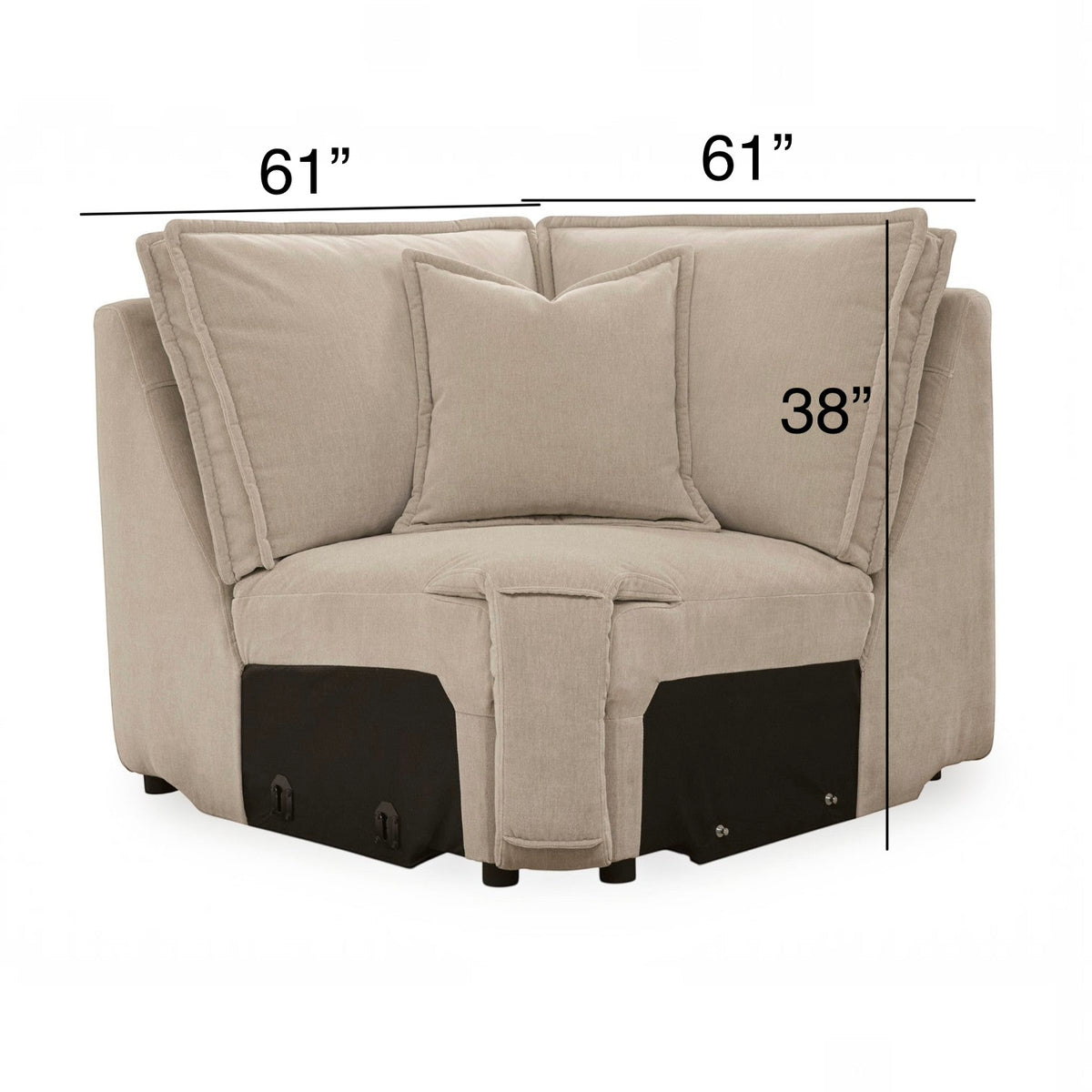 Capri Corner Wedge