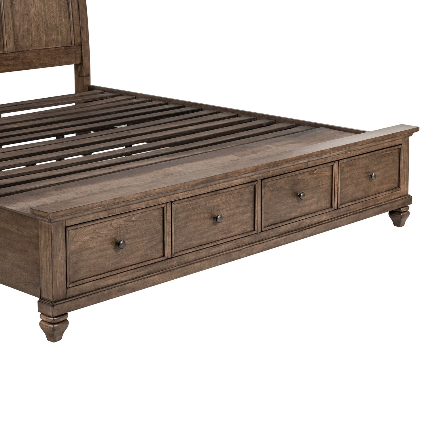 King Storage Bed