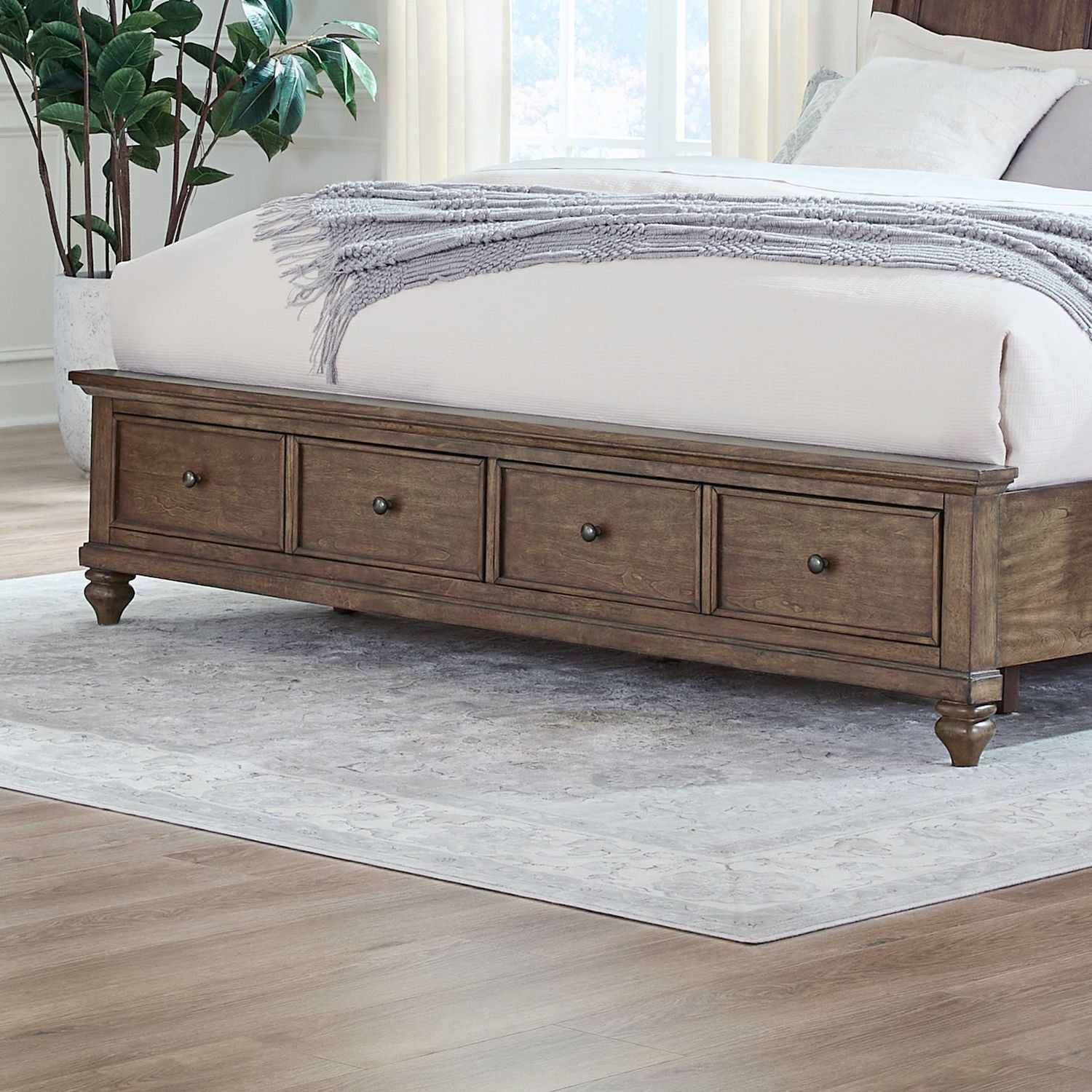 Queen Storage Footboard