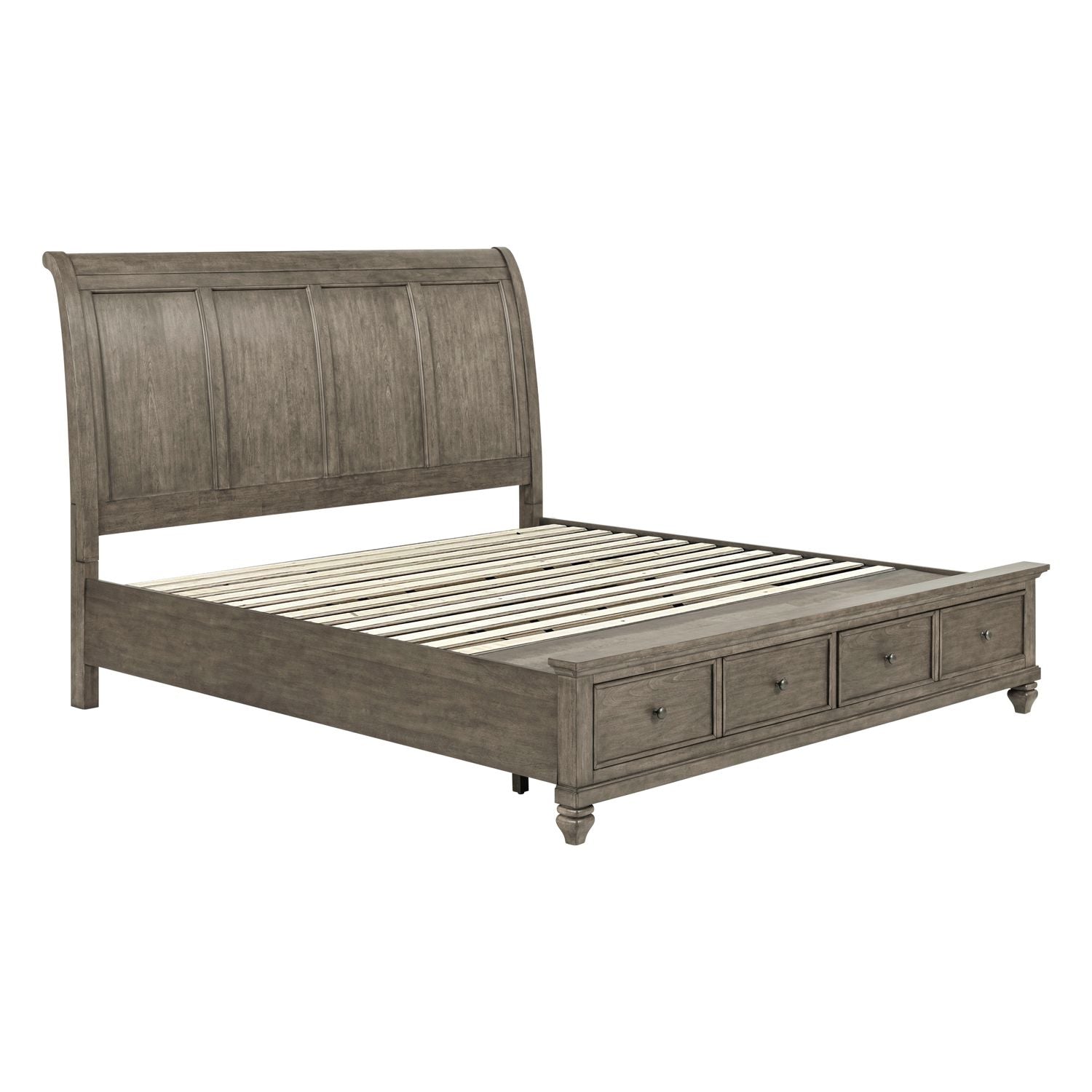 King Storage Bed