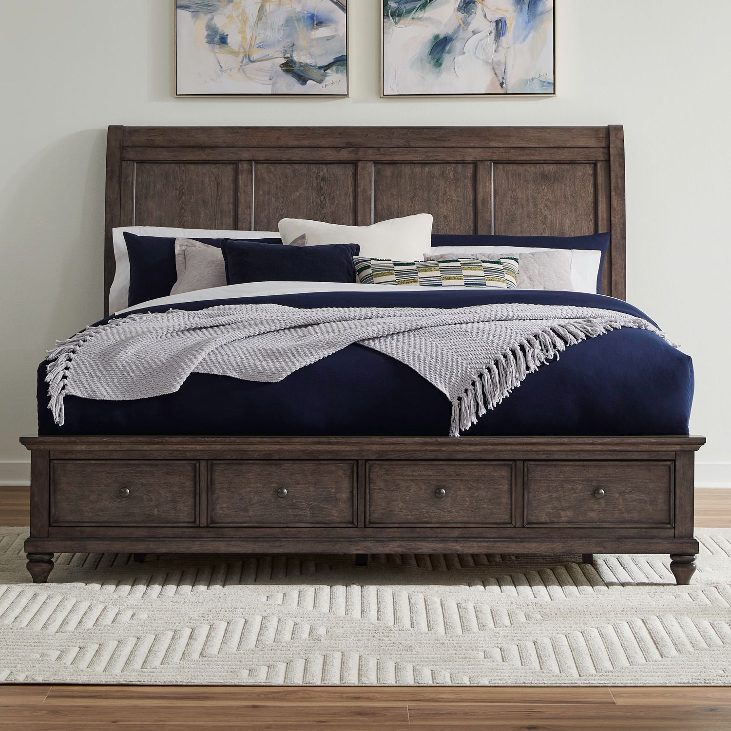 Queen Storage Bed
