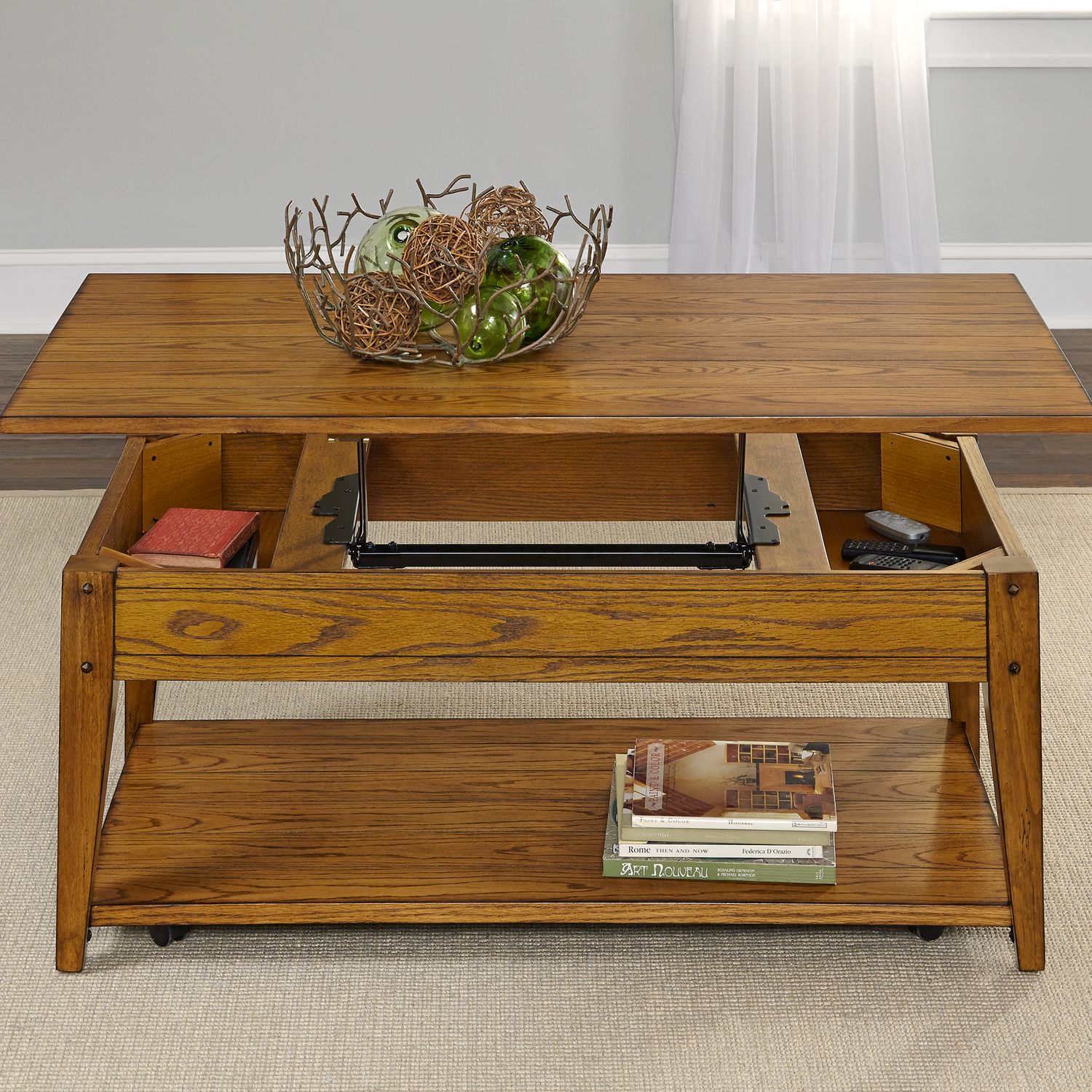 Lift Top Cocktail Table