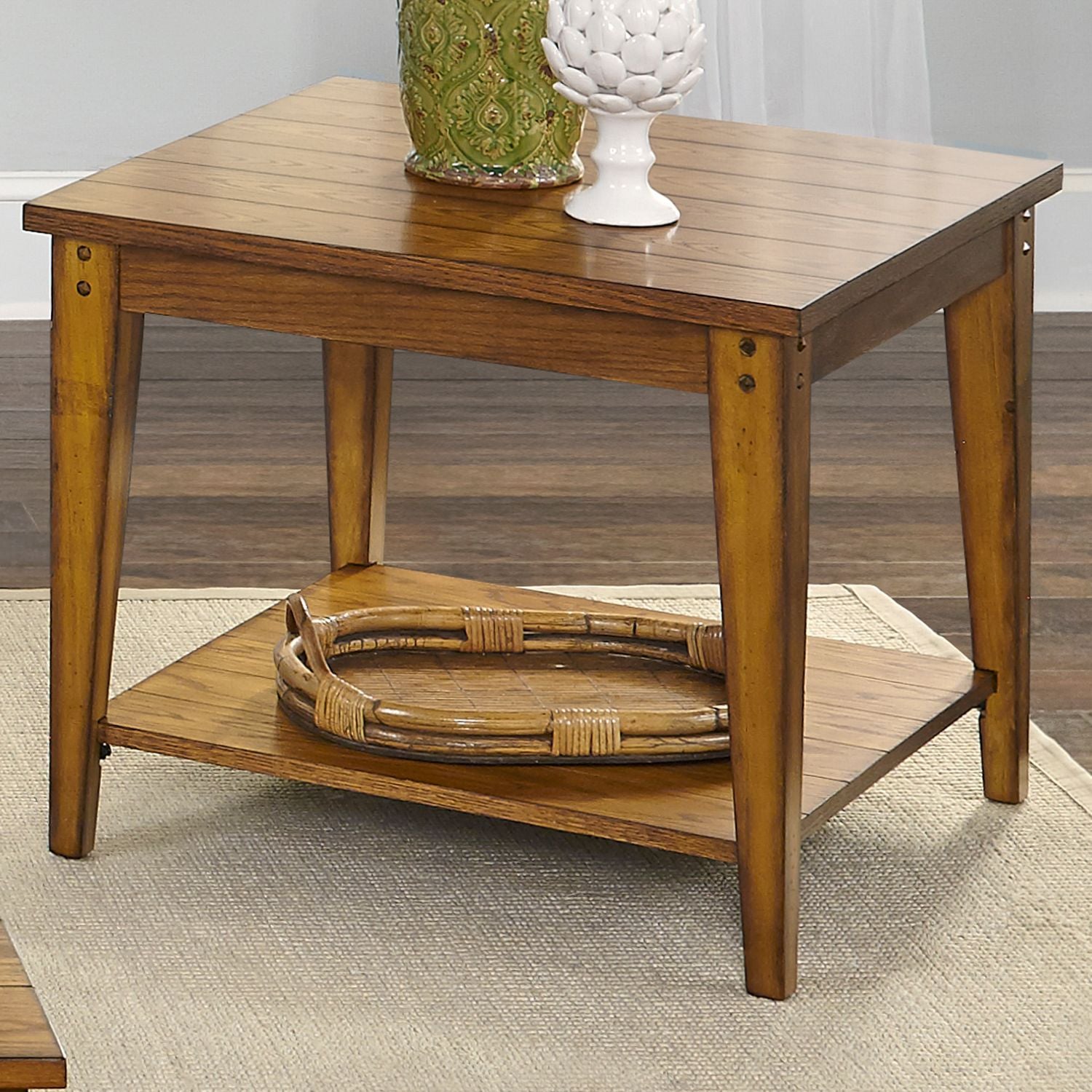 Square Lamp Table