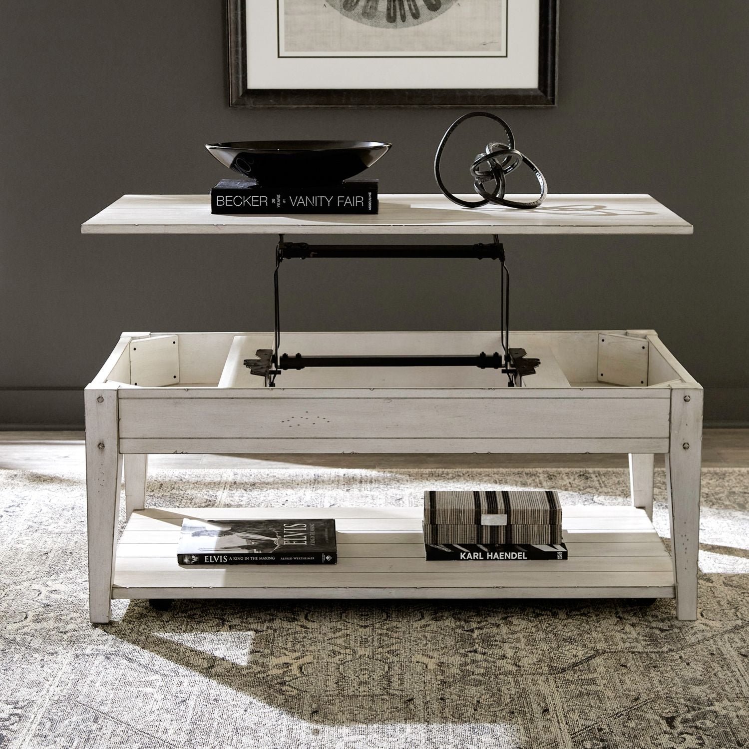 Lift Top Cocktail Table