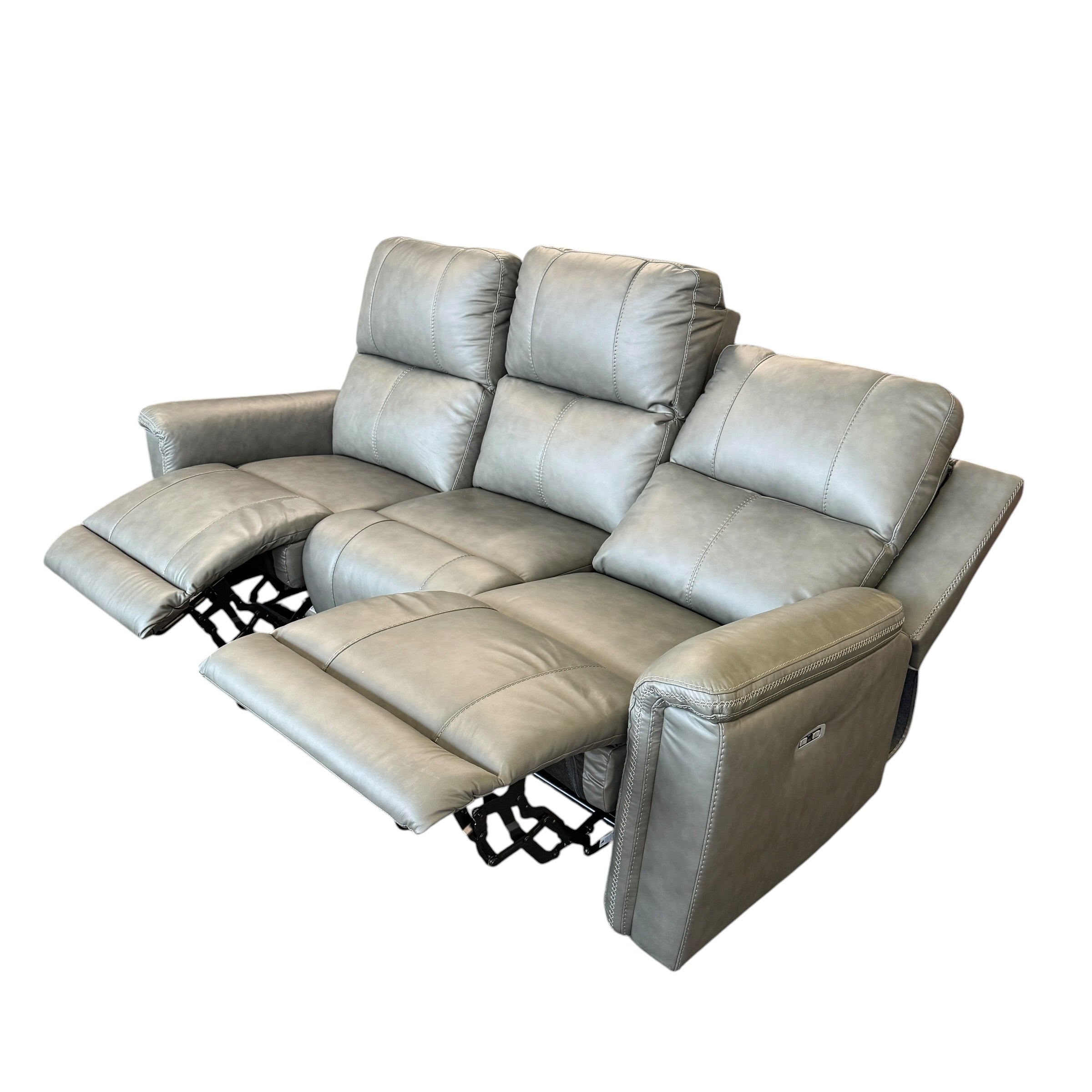 Bennet Electric Leather Recliner Sofa