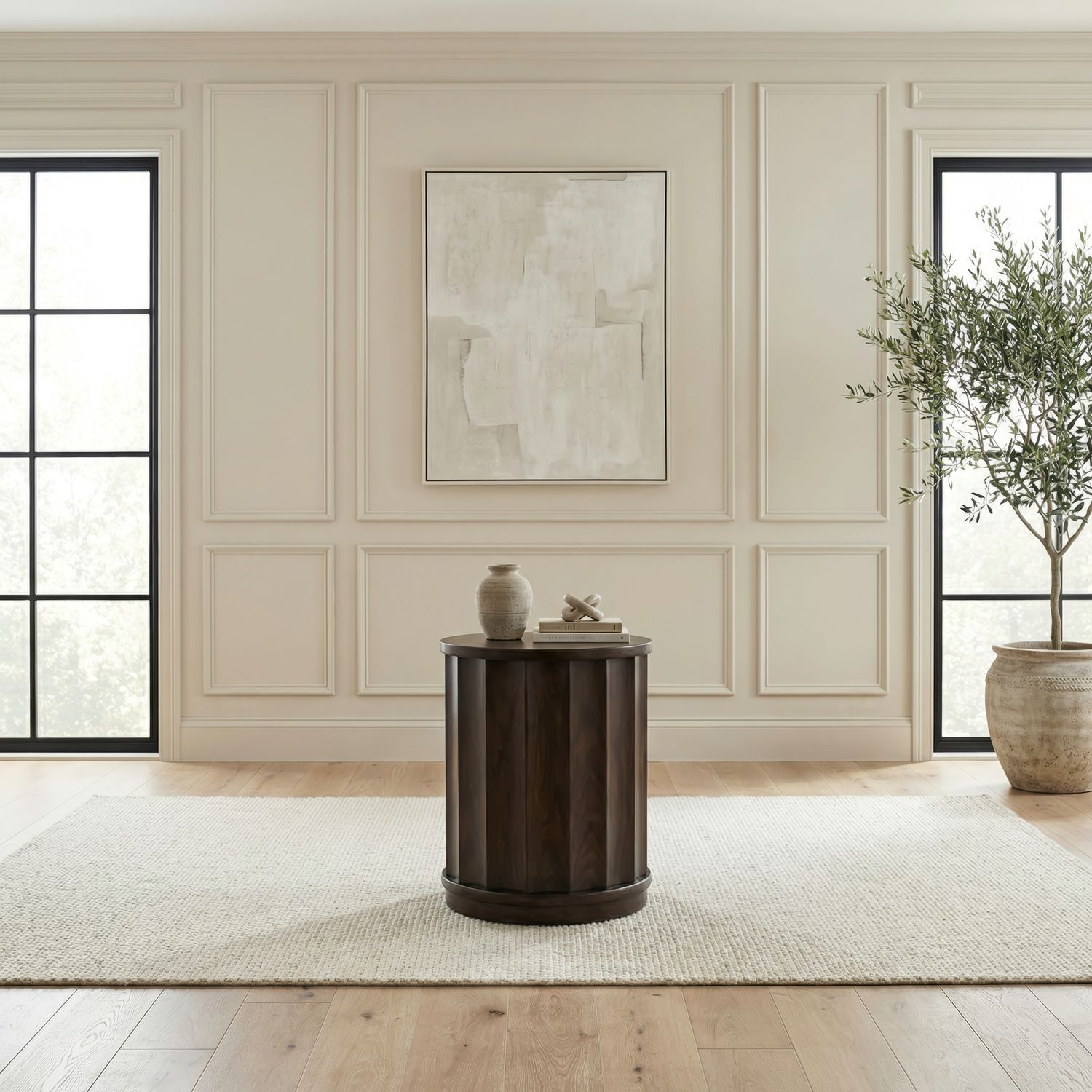 Round Chairside Table
