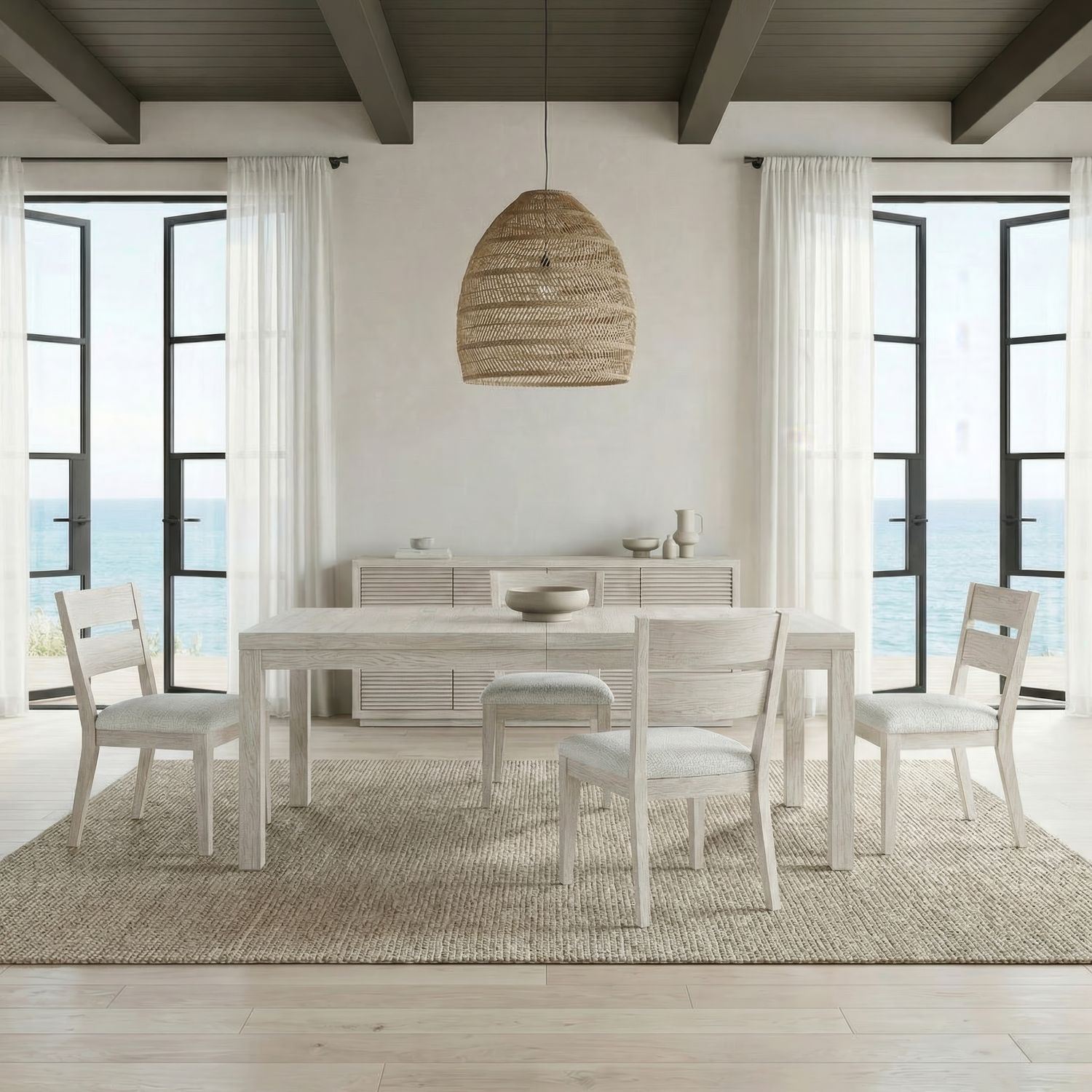 5 Piece Rectangular Table Set