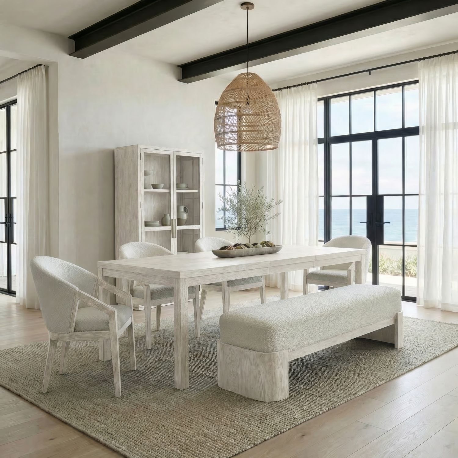 Opt 6 Piece Rectangular Table Set