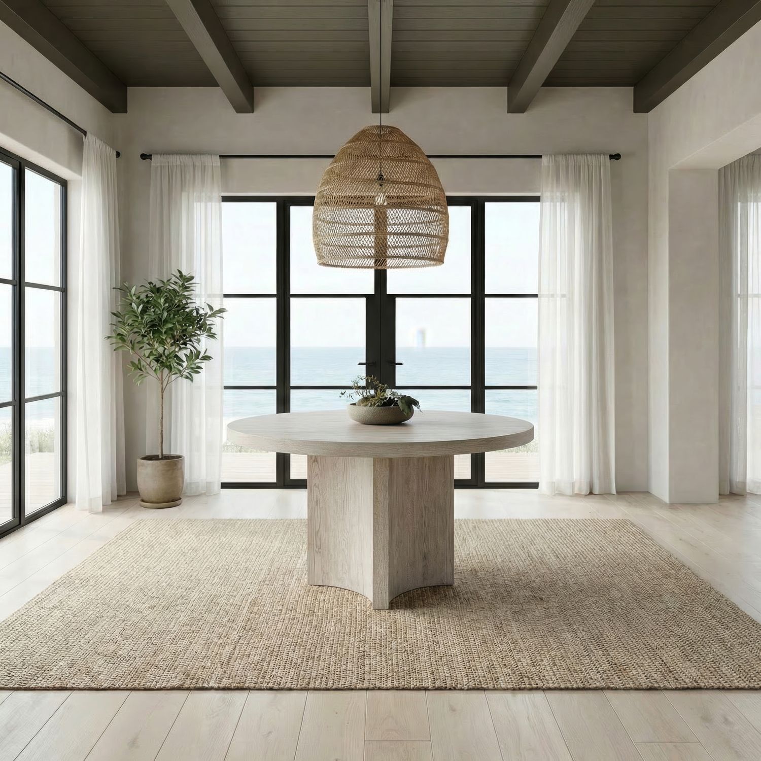 Round Pedestal Table Top