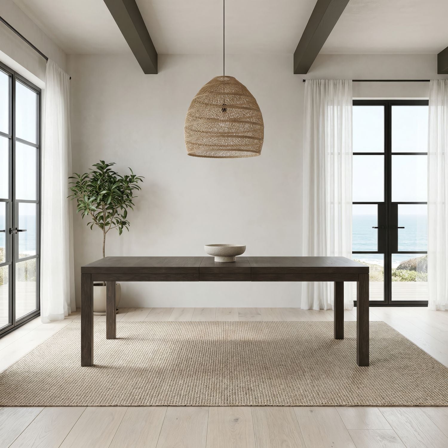 Rectangular Leg Table