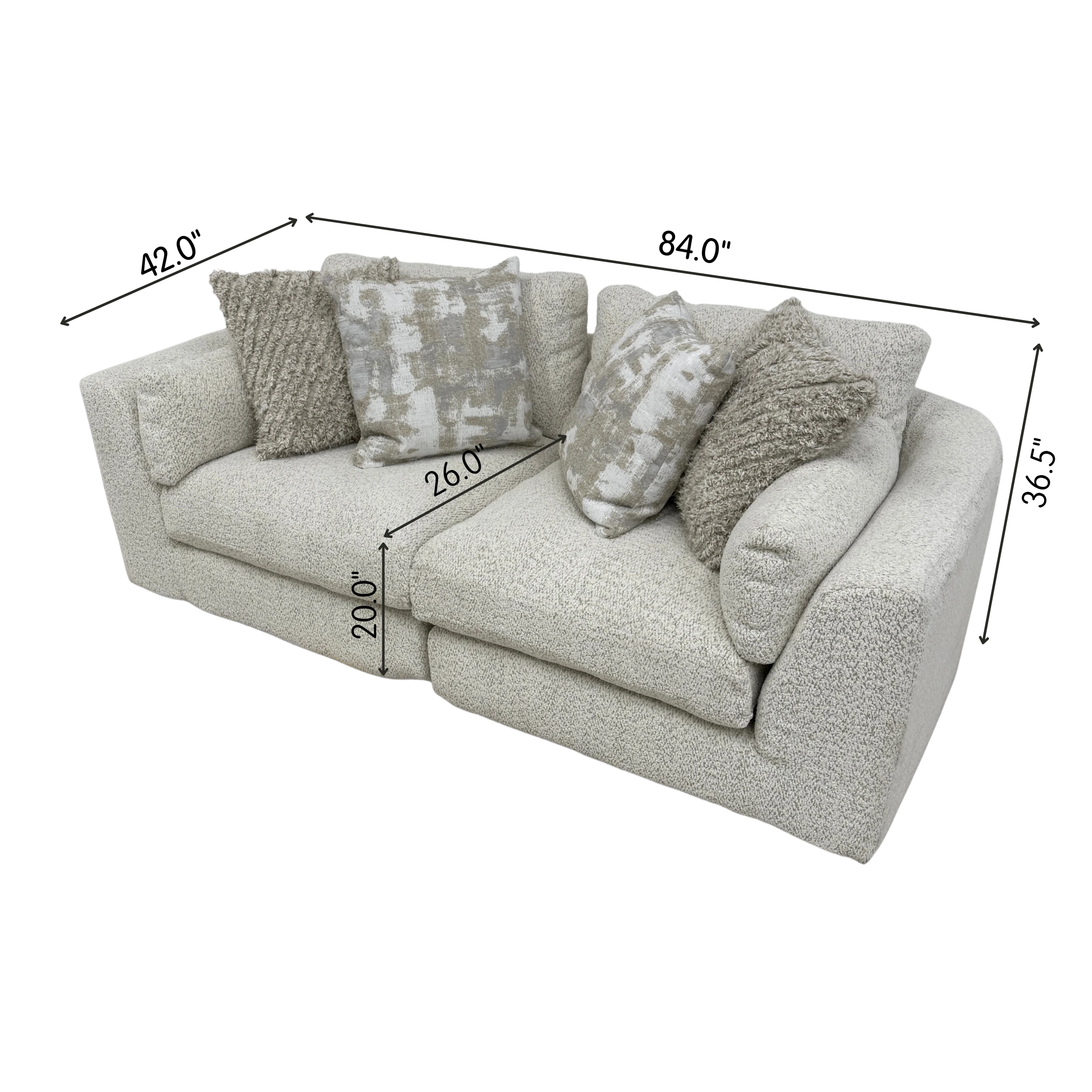 Juniper 2-Piece Loveseat