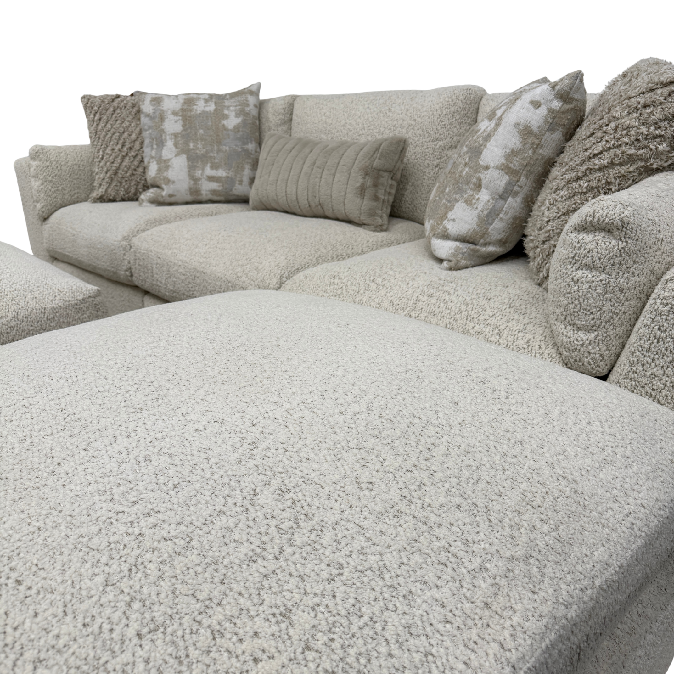 Juniper 3-Piece Sofa with 2 Ottomans