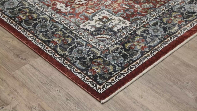 Oriental Weavers Vivian VI06A Red/Multi Area Rug