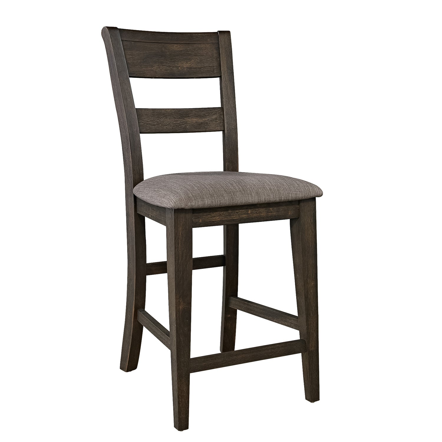 Double Bridge Splat Back Dining Counter Chair