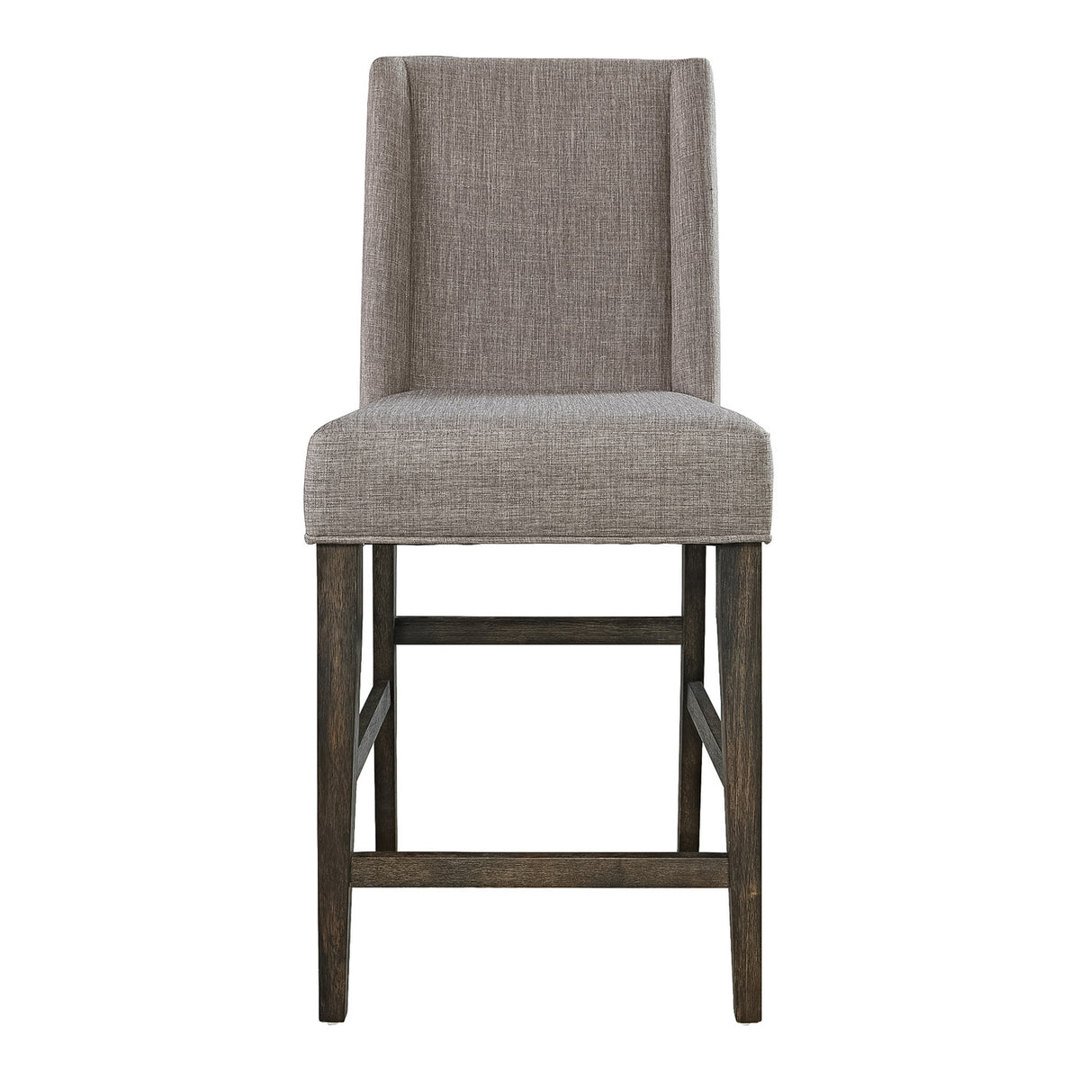 Double Bridge Upholstered Dining Counter Chair