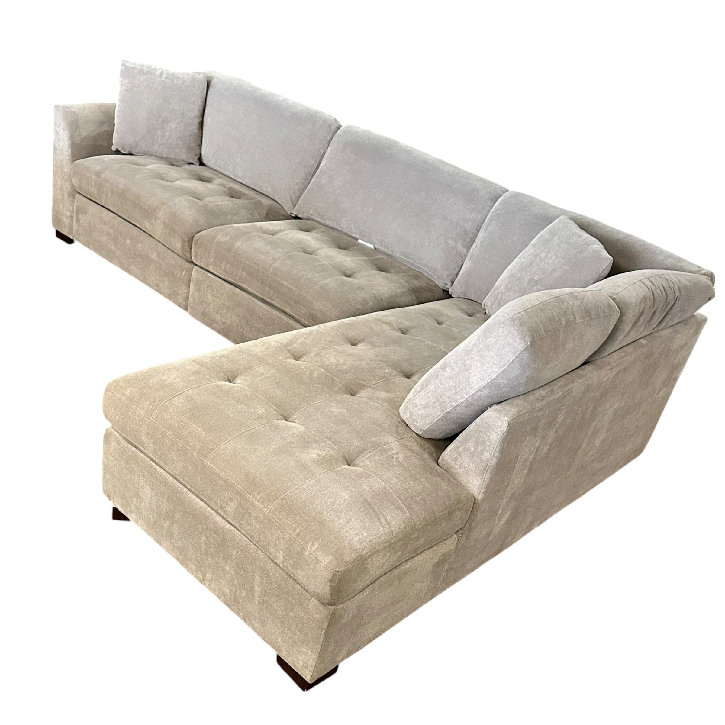 RAF Bumper Chaise Sectiobal with Electric Reclining Footrest